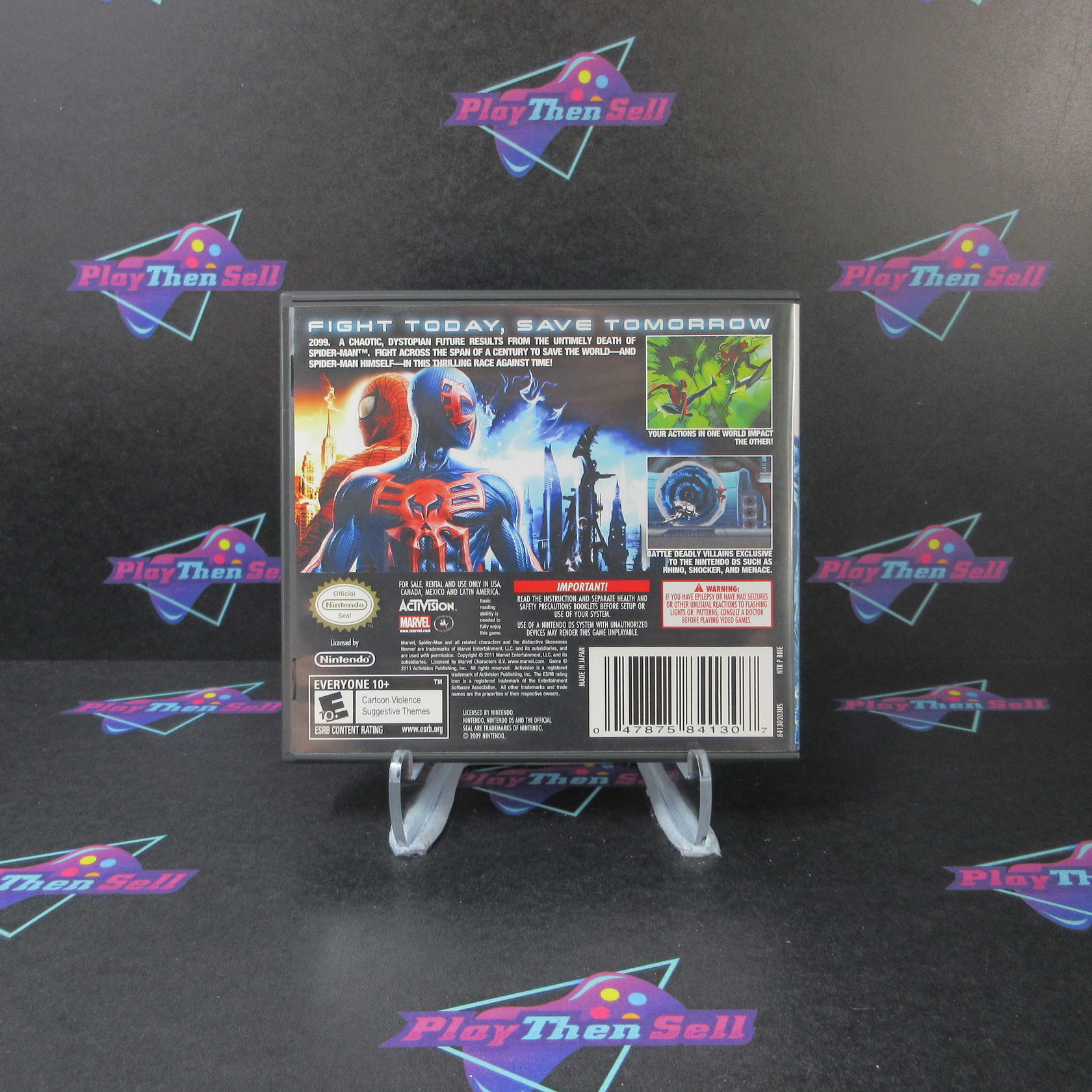 Spiderman Edge Of Time Nintendo DS - Like New
