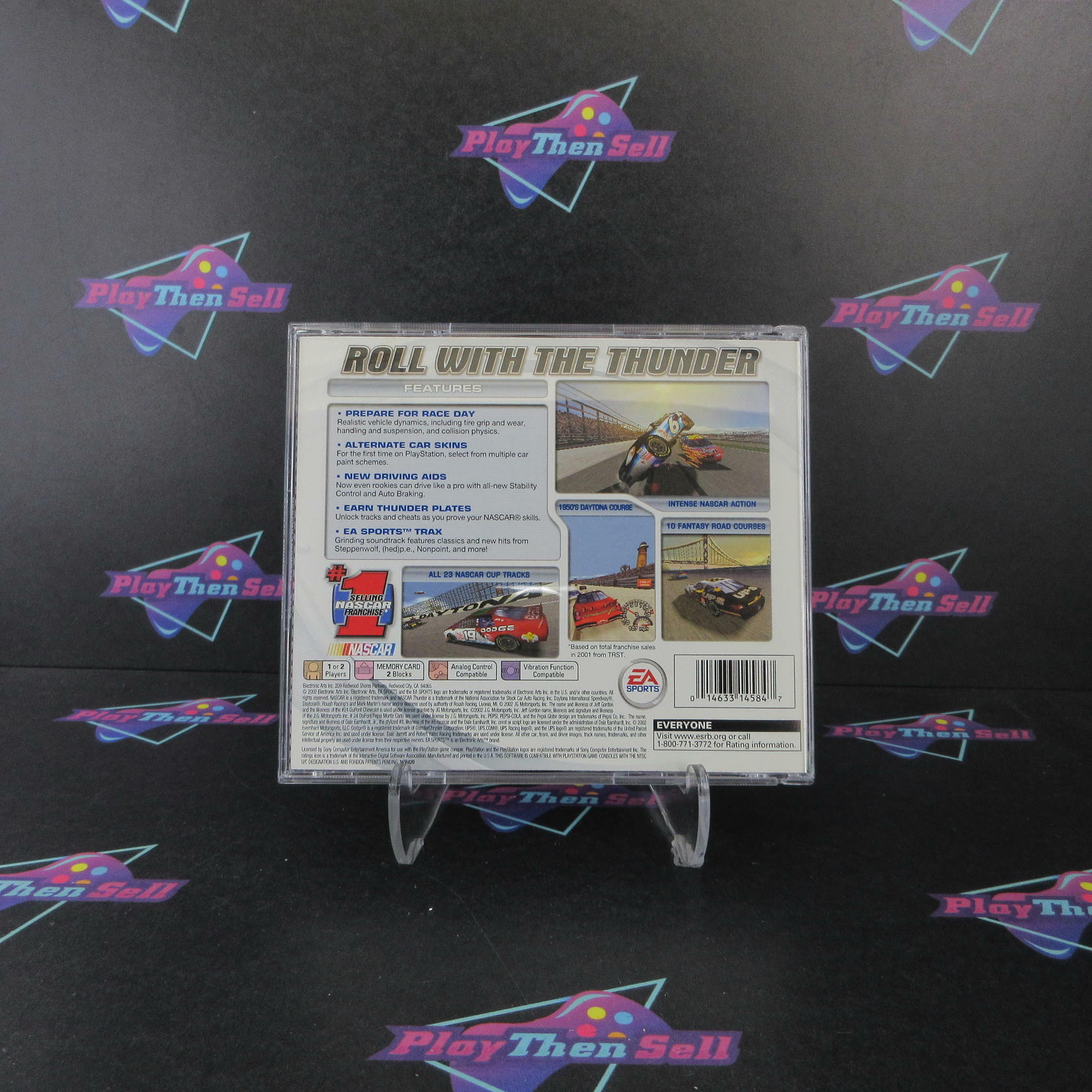 NASCAR Thunder 2003 PS1 PlayStation 1 - Very Good