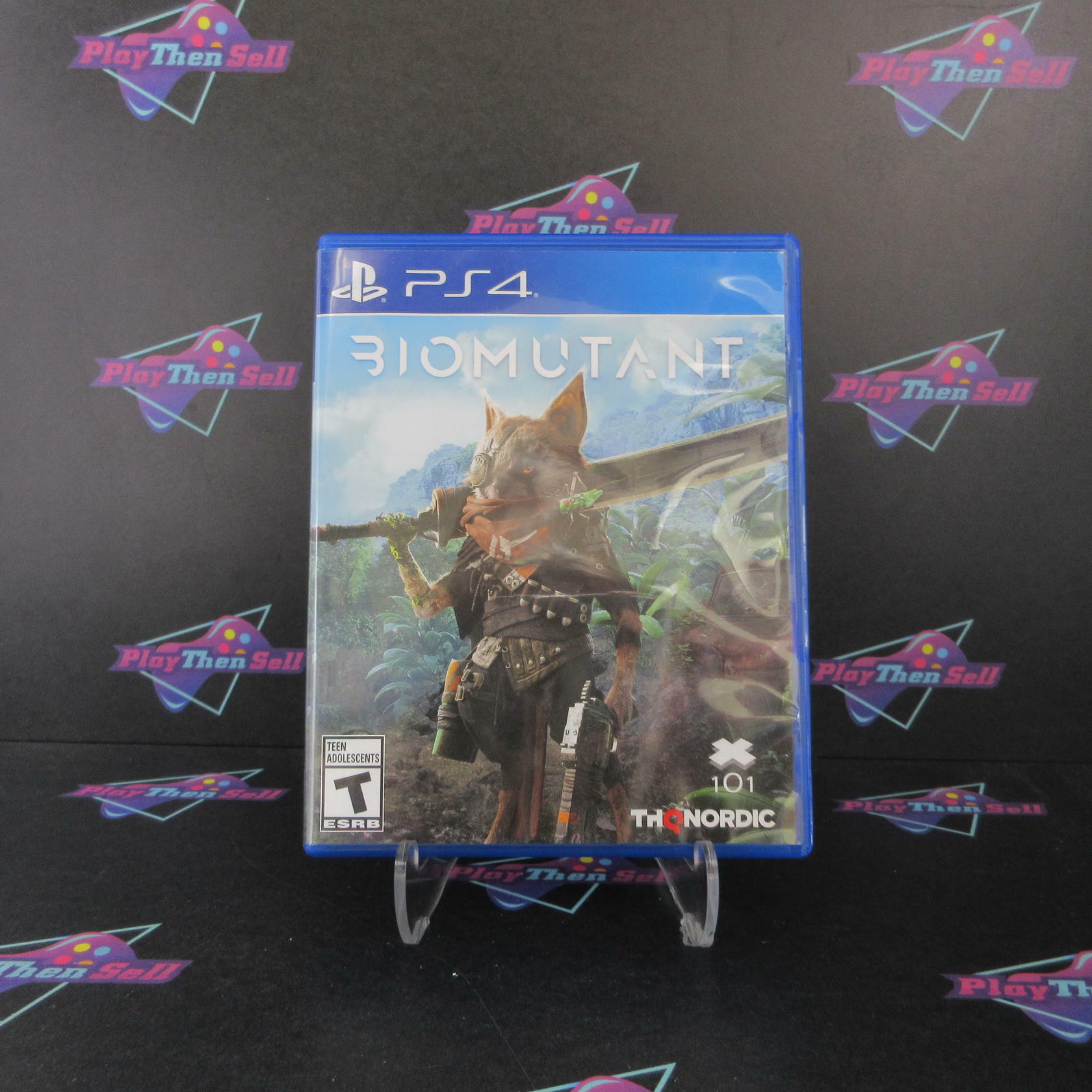 Biomutant PS4 PlayStation 4 AD Complete CIB - Very Good