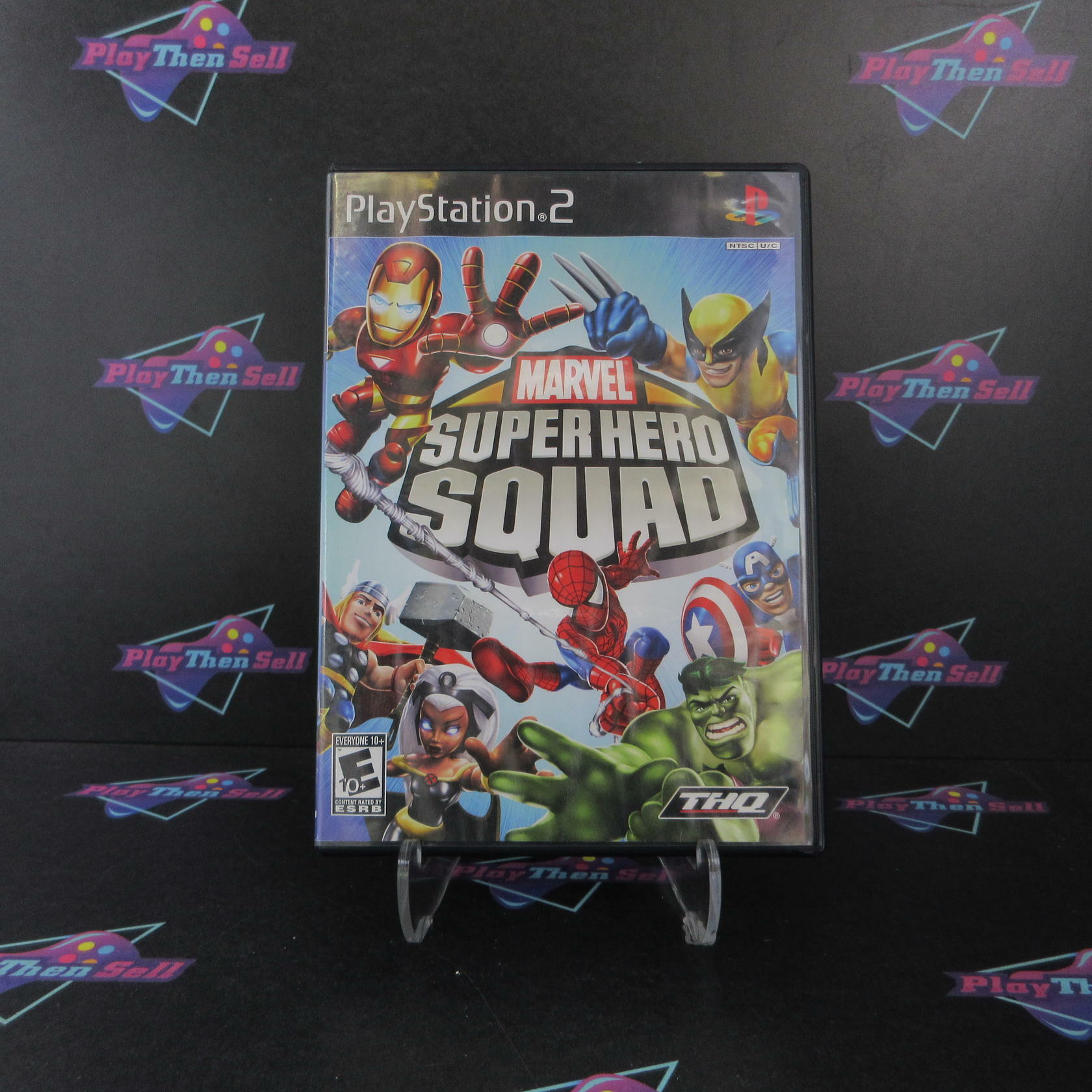 Marvel Super Hero Squad PS2 PlayStation 2 AD/NM - Very Good