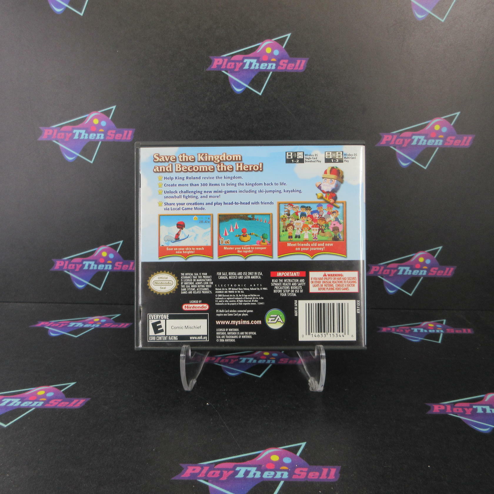 MySims Kingdom Nintendo DS - Like New