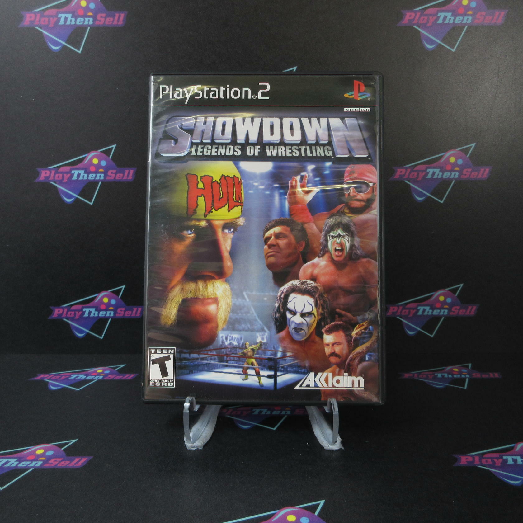 Showdown Legends of Wrestling PS2 PlayStation 2 + Reg Card - Like New