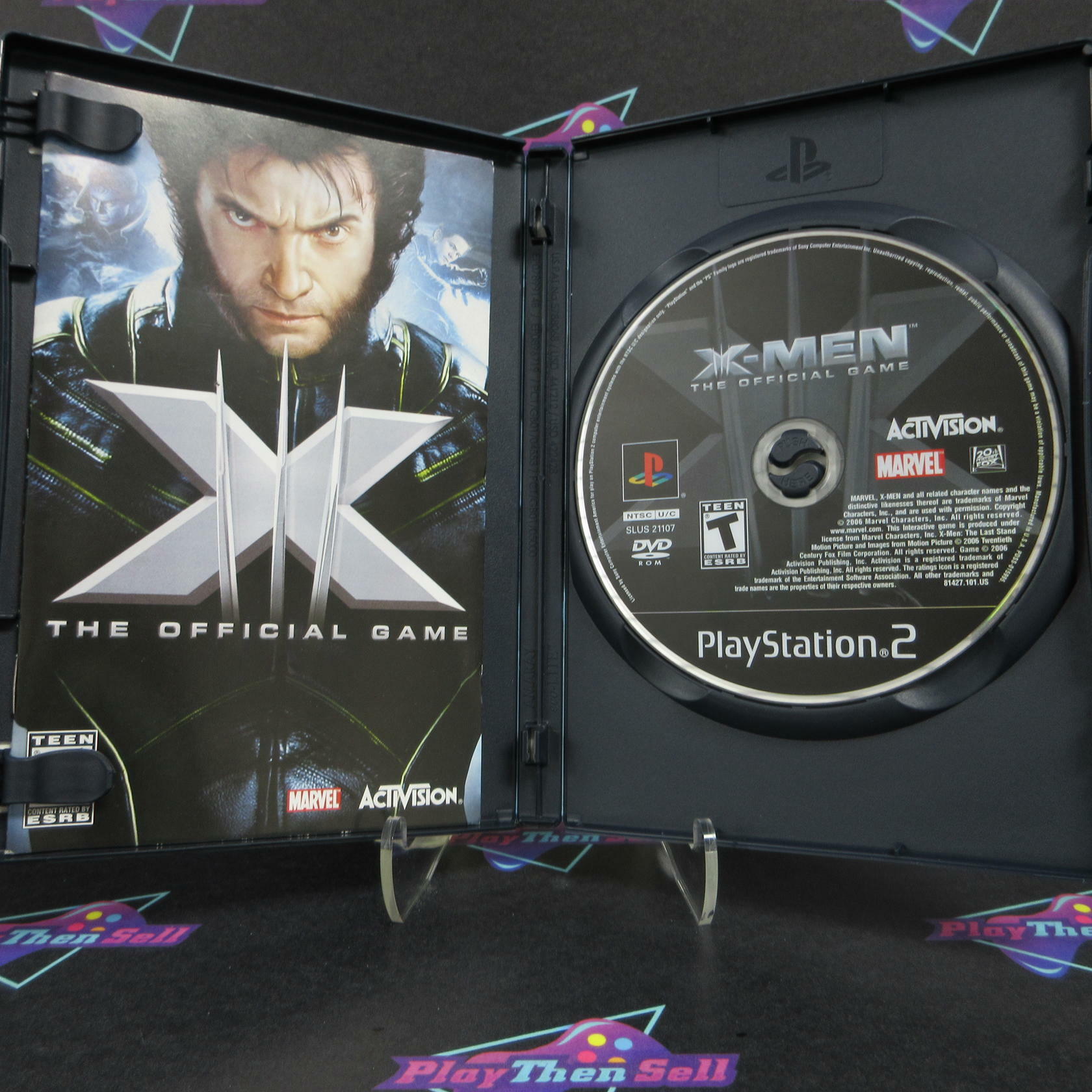 X-Men The Official Game PS2 PlayStation 2 - Like New