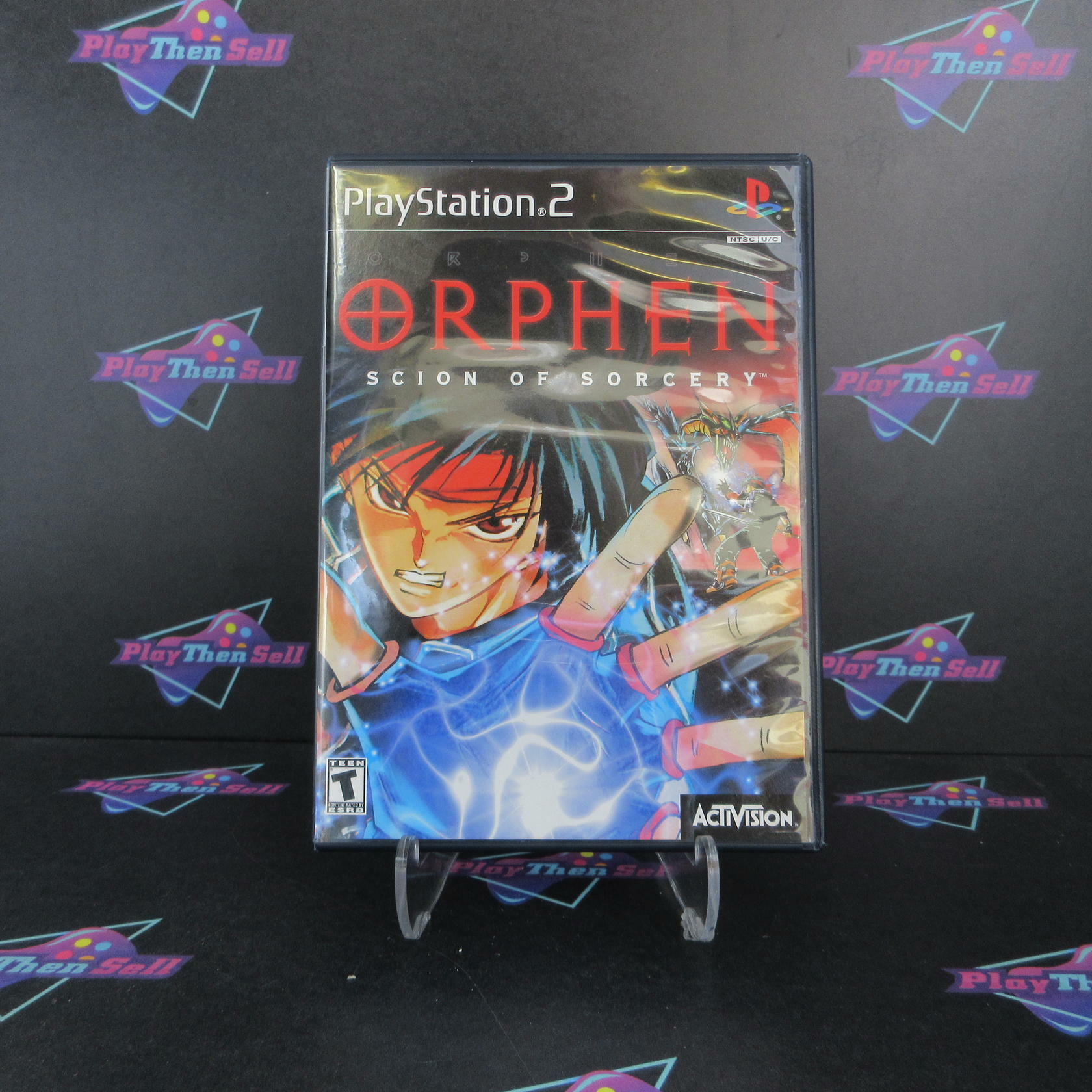 Orphen PS2 PlayStation 2 + Reg Card - Like New