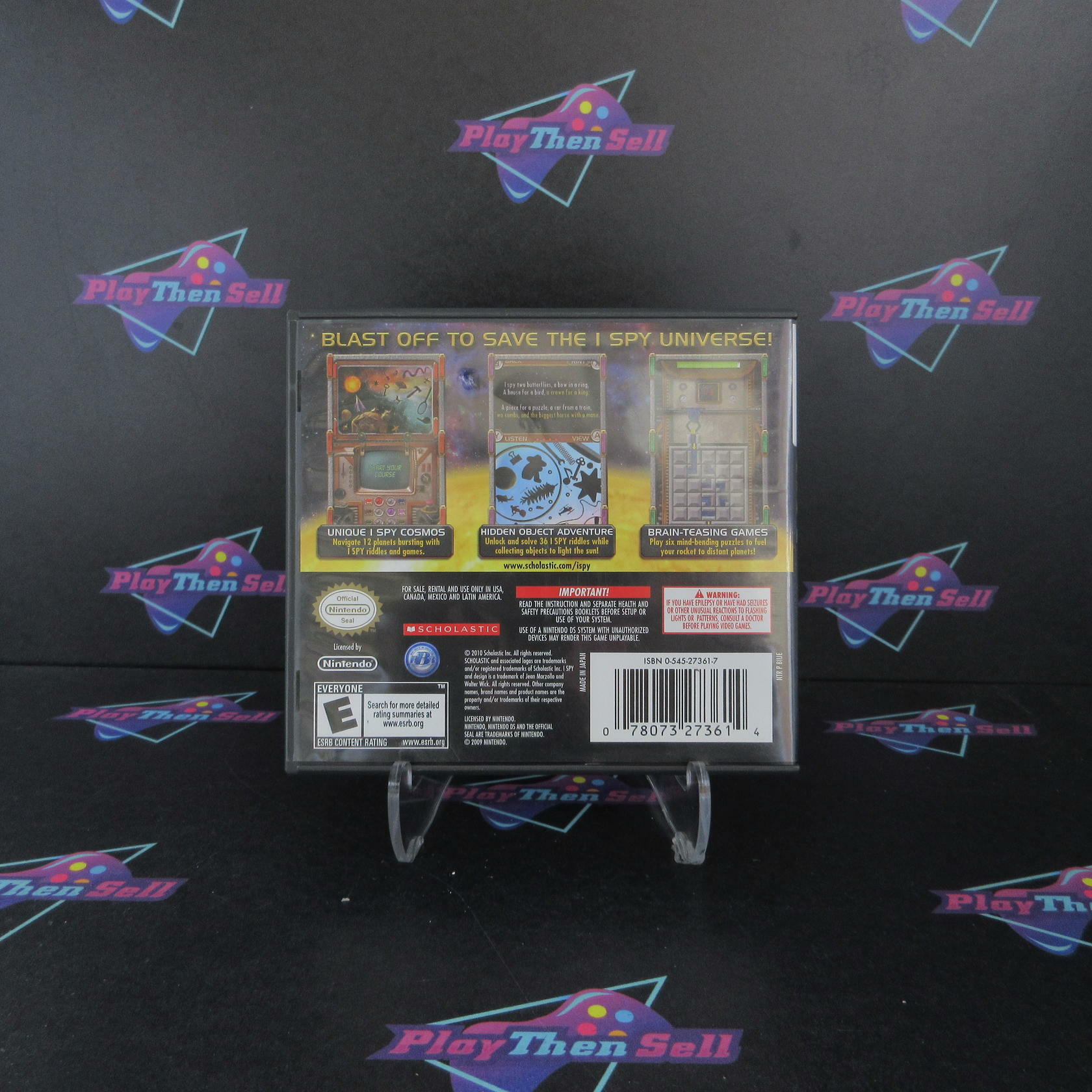 I Spy Universe Nintendo DS AD Complete CIB - Very Good