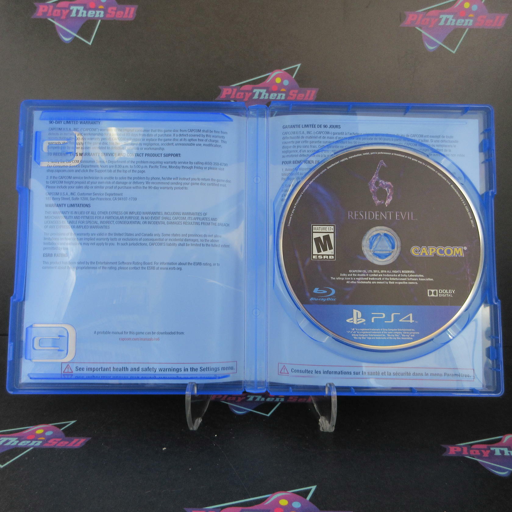 Resident Evil 6 PS4 PlayStation 4 - Like New