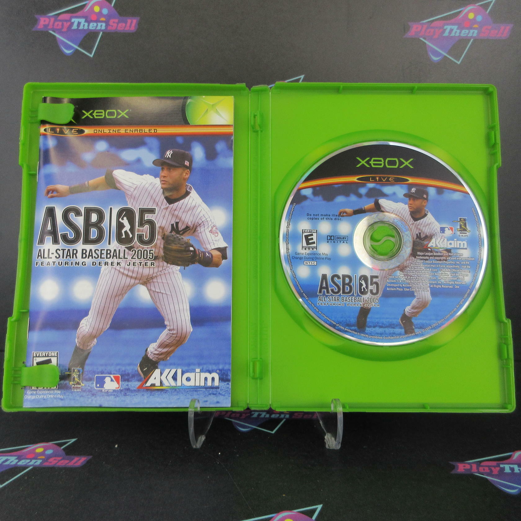 All-Star Baseball 2005 Xbox + Reg Card - Like New