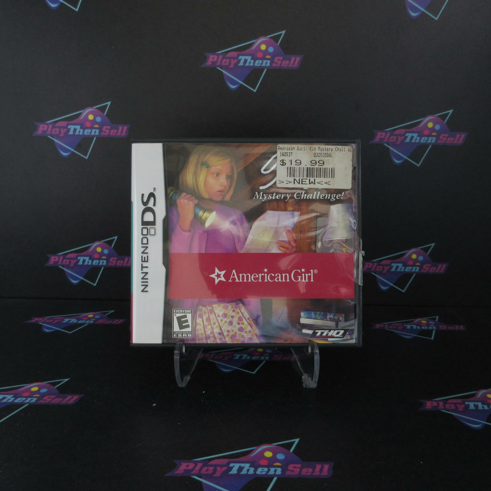 American Girl Kit Mystery Challenge Nintendo DS CS Complete CIB - Very Good
