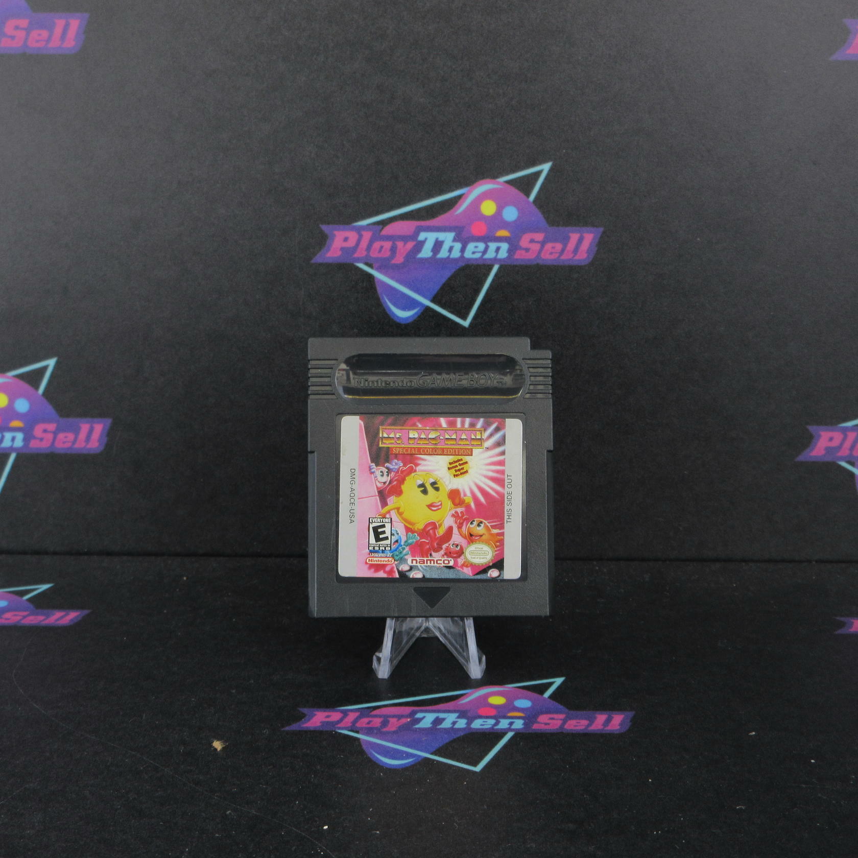 Ms. Pac-Man Special Color Edition Nintendo GameBoy Cart Only Authentic / Tested - Very Good