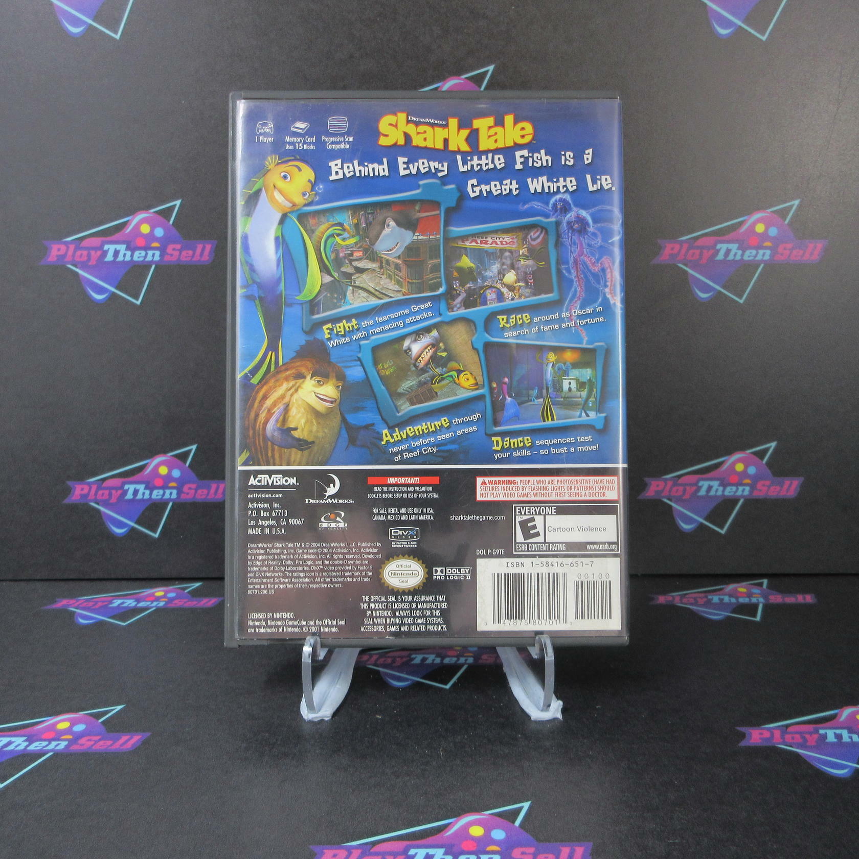 Shark Tale Nintendo Gamecube - Like New