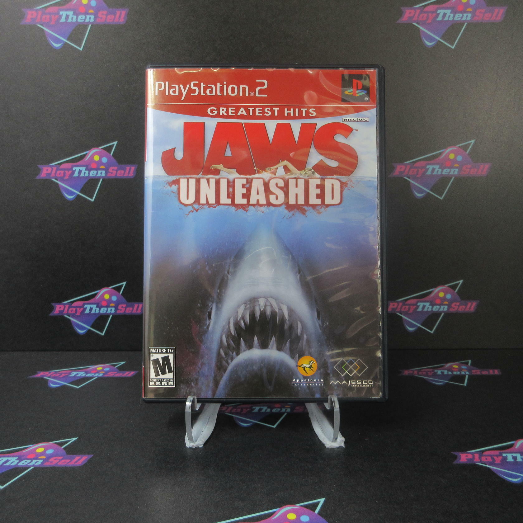Jaws Unleashed PS2 PlayStation 2 GH Complete - Excellent
