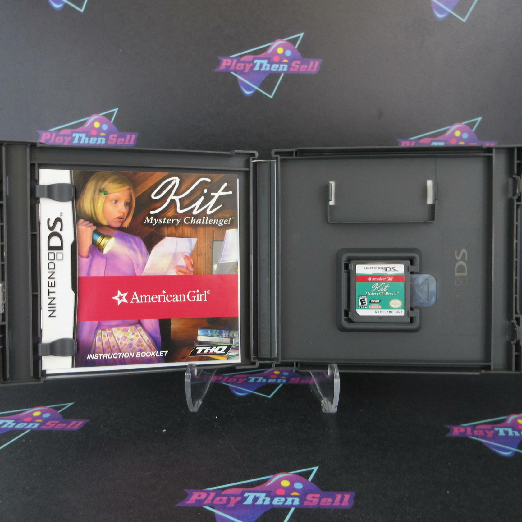 American Girl Kit Mystery Challenge Nintendo DS CS Complete CIB - Very Good