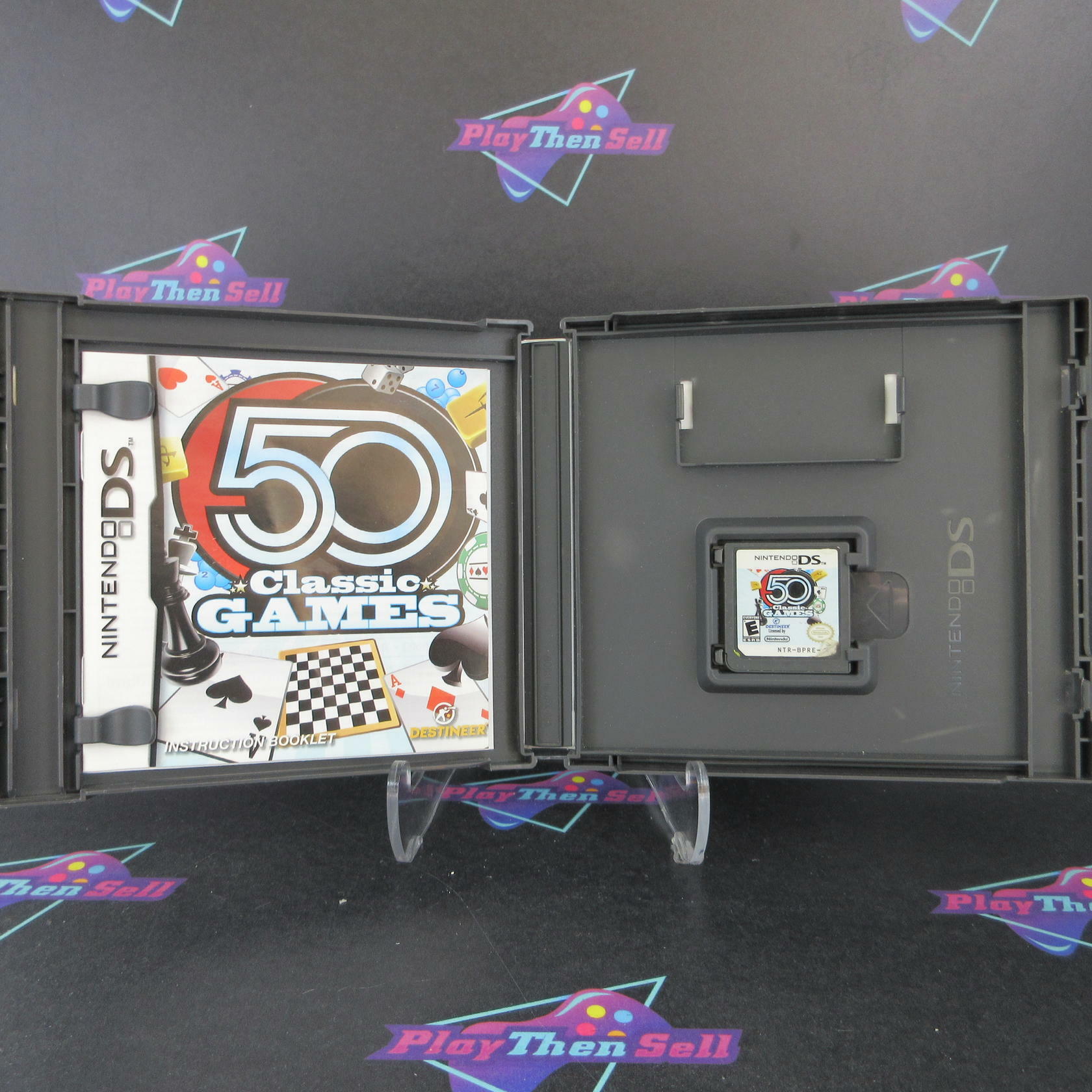 50 Classic Games Nintendo DS AD/DD/CS Complete CIB - Very Good
