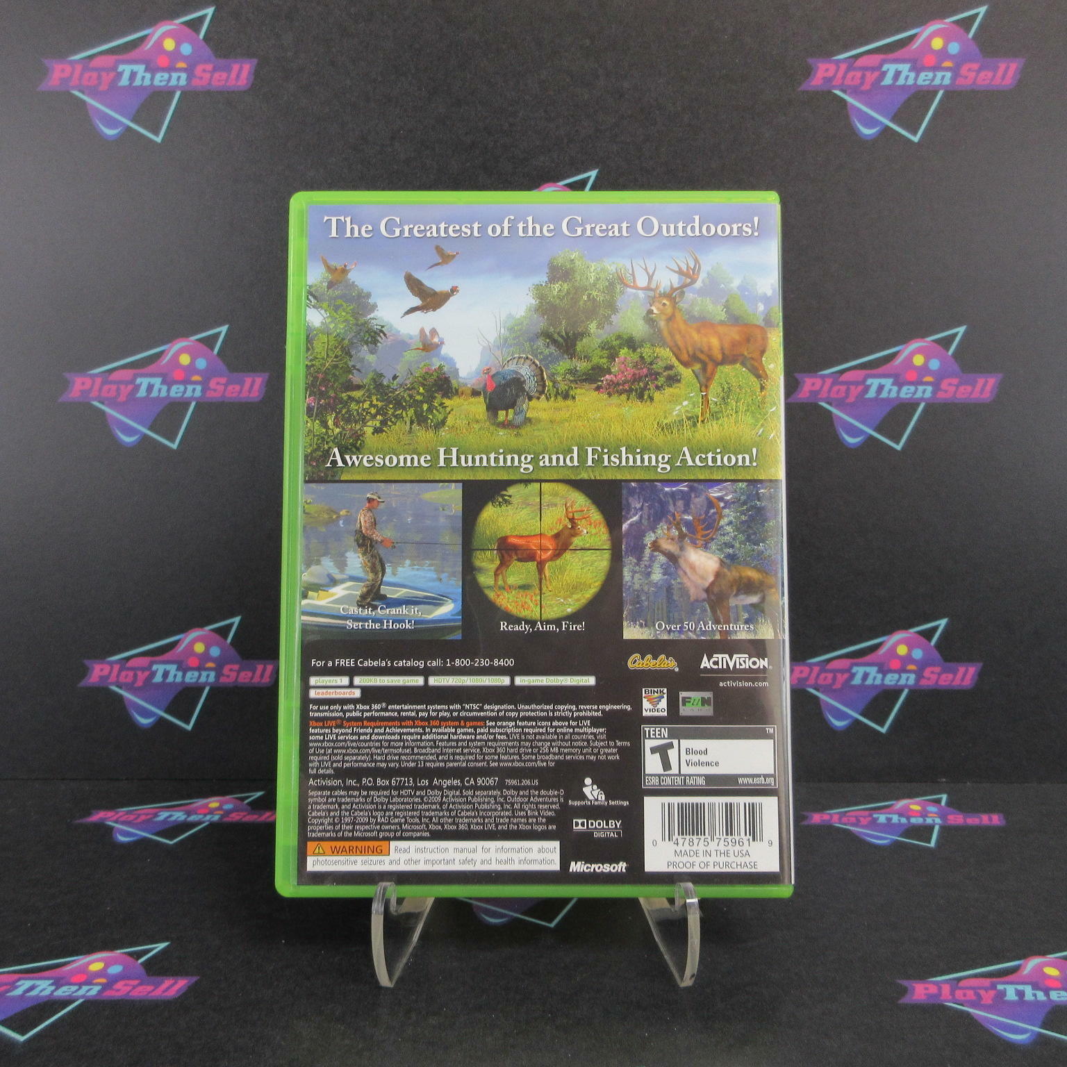 Cabelas Outdoor Adventure 2010 Xbox 360 - Like New