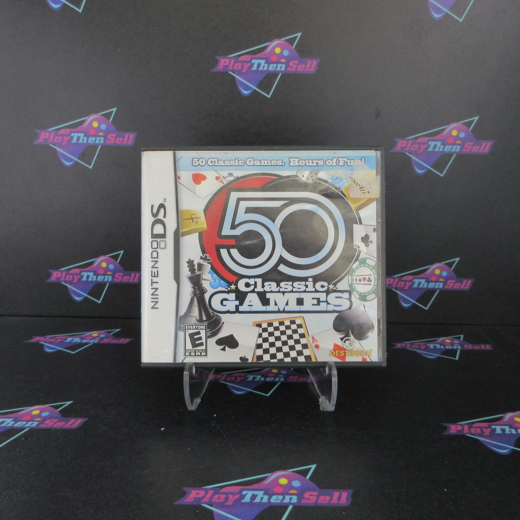 50 Classic Games Nintendo DS AD/DD/CS Complete CIB - Very Good