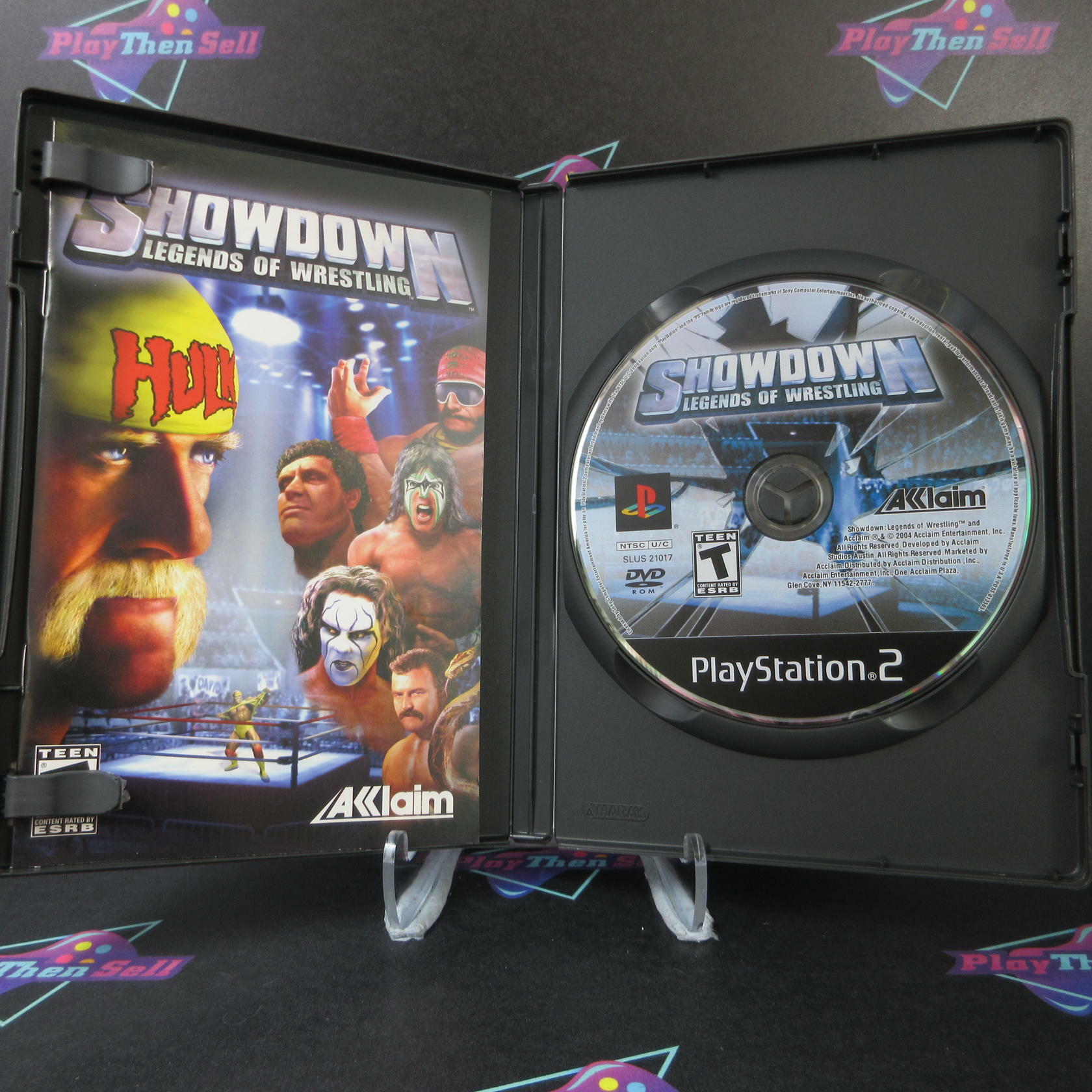 Showdown Legends of Wrestling PS2 PlayStation 2 + Reg Card - Like New