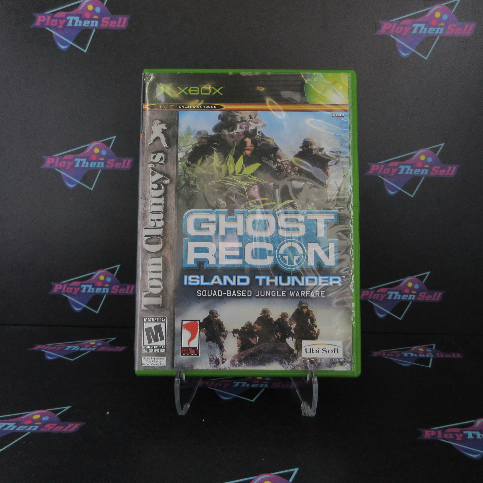 Tom Clancy's Ghost Recon Island Thunder Xbox + Reg Card - Like New