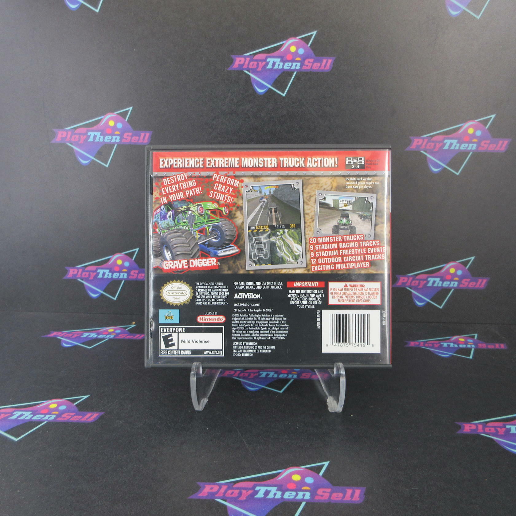 Monster Jam Nintendo DS - Like New