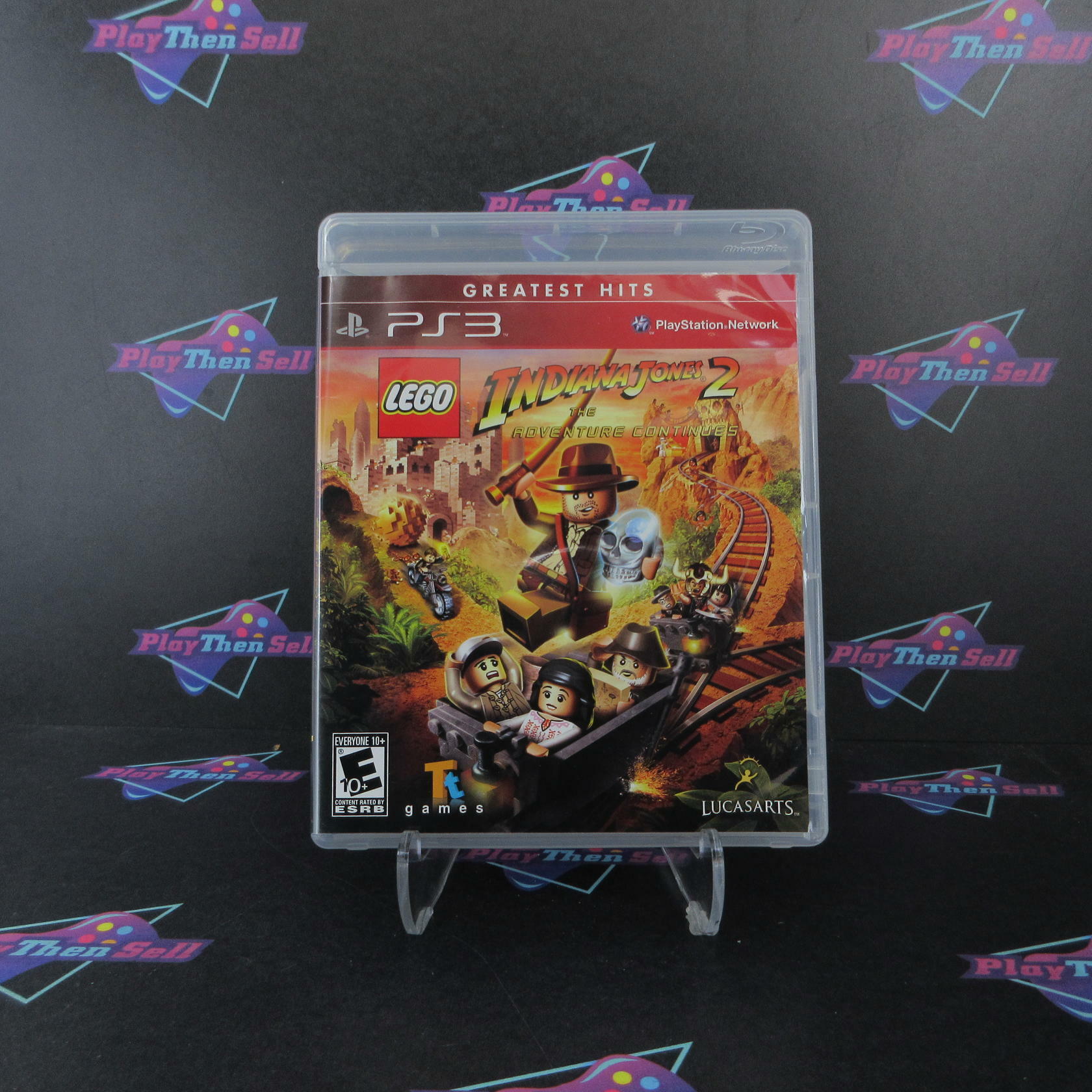 LEGO Indiana Jones 2 The Adventure Continues PS3 PlayStation 3 GH - Like New