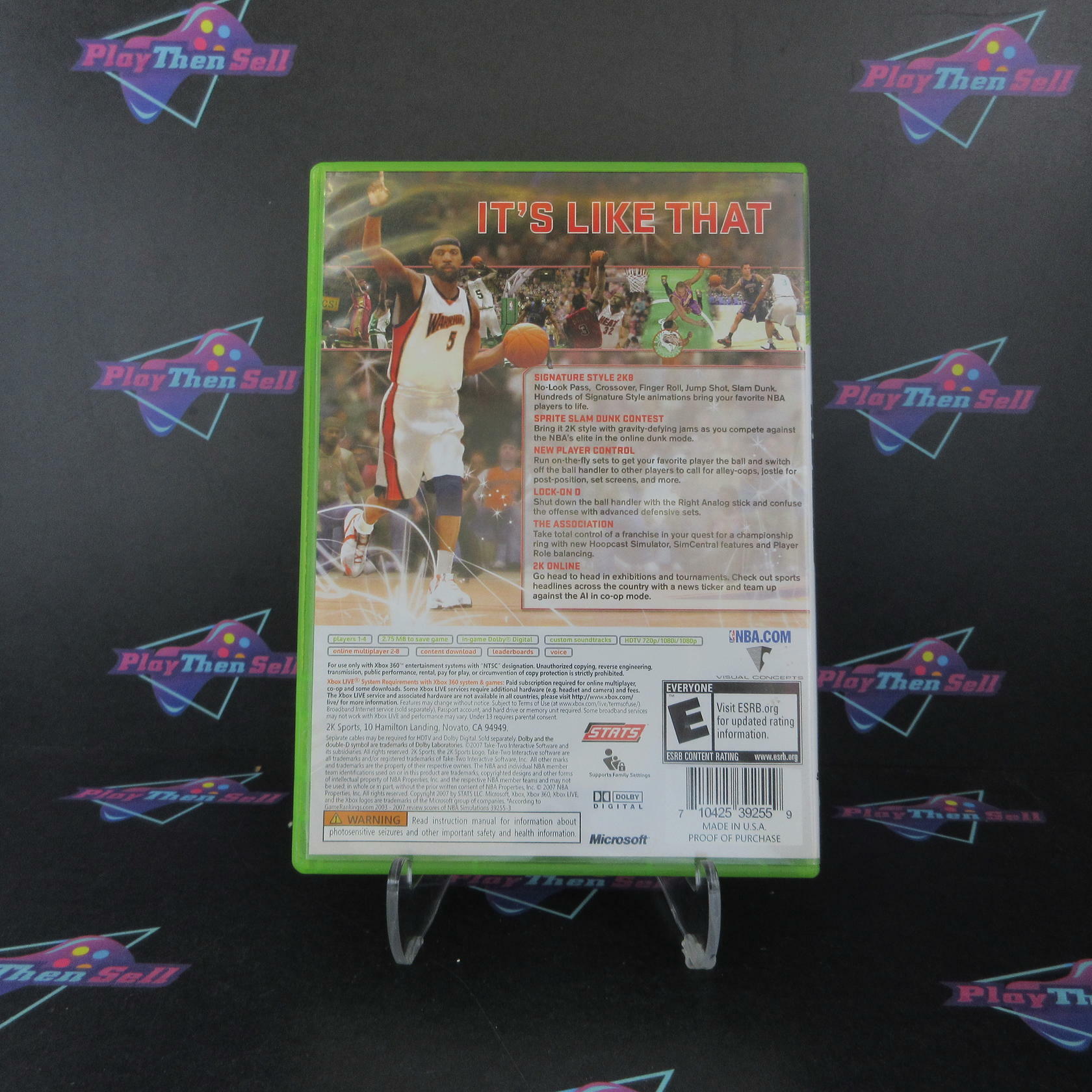NBA 2K8 Xbox 360 - Very Good