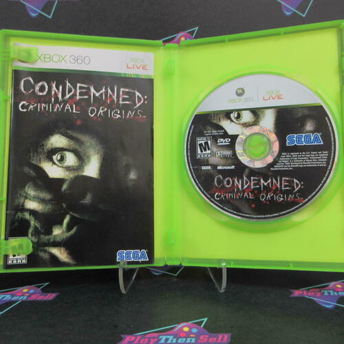 Condemned Criminal Origins Xbox 360 - Like New