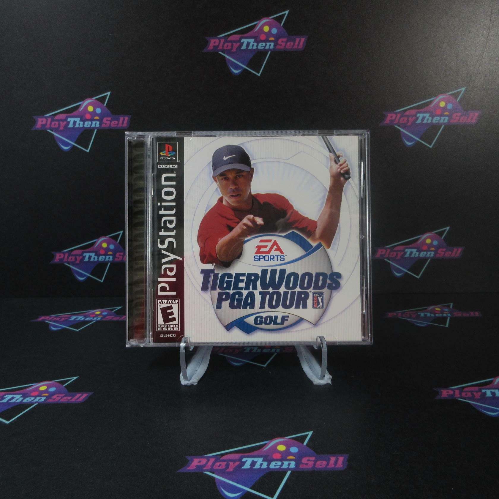 Tiger Woods PGA Tour Golf PS1 PlayStation 1 - Like New