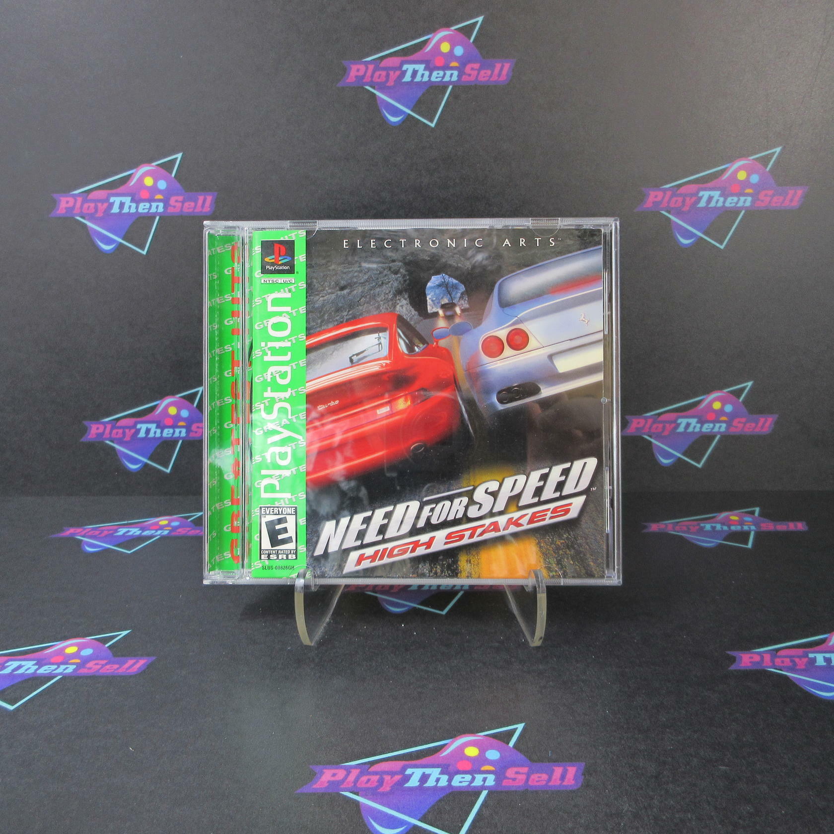 Need For Speed 4 High Stakes GH PS1 PlayStation 1 + Reg Card - Like New