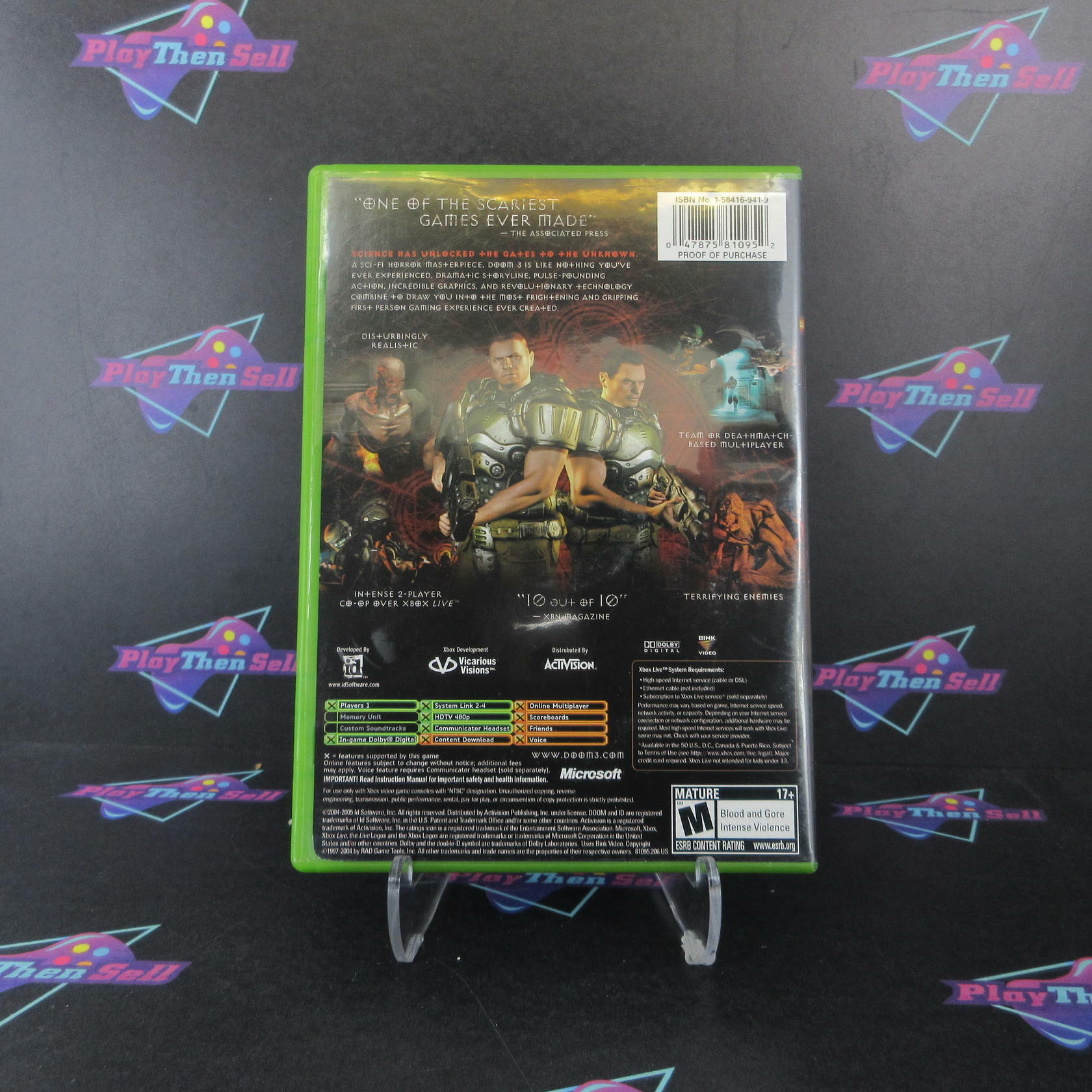 Doom 3 Xbox - Very Good