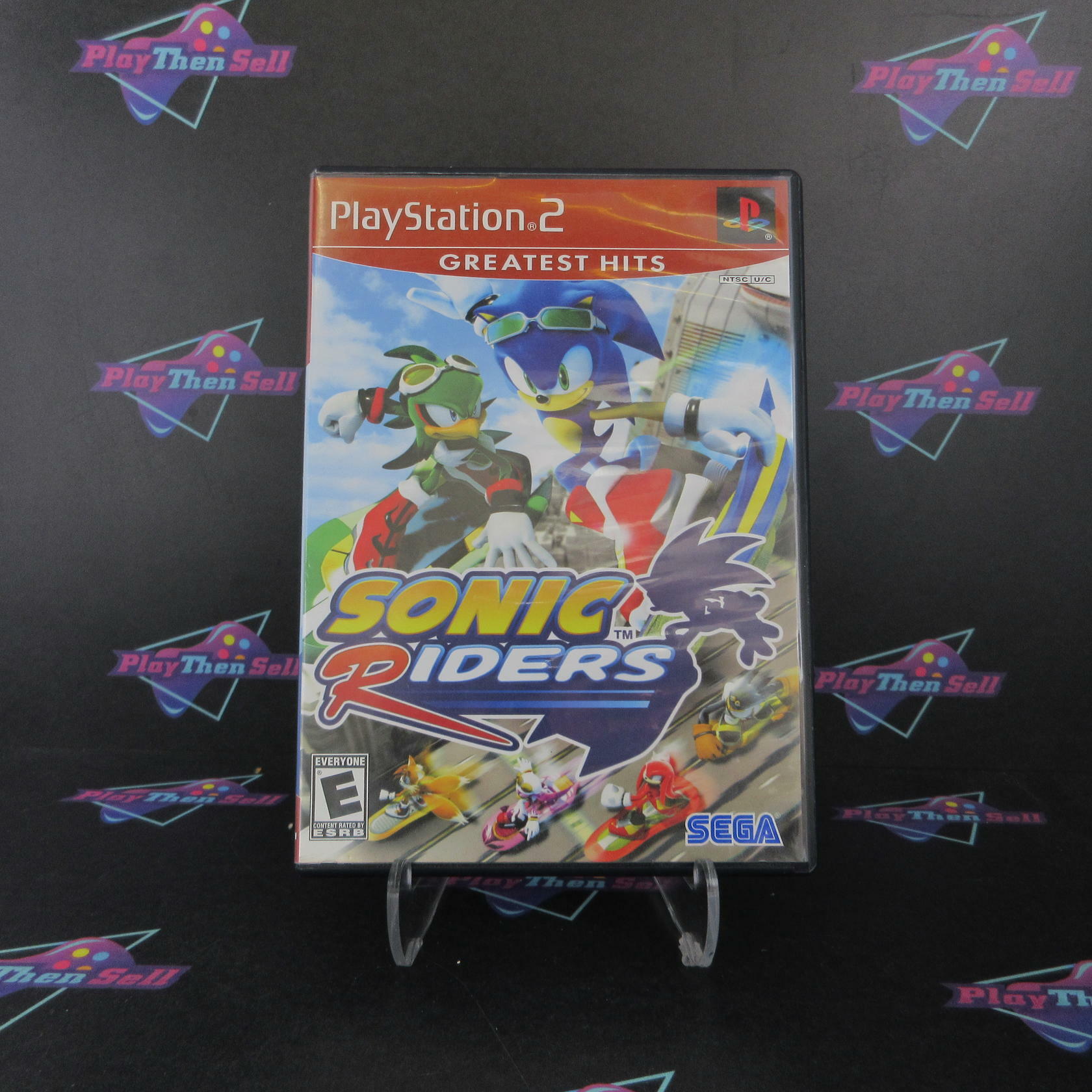 Sonic Riders PS2 PlayStation 2 GH - Very Good