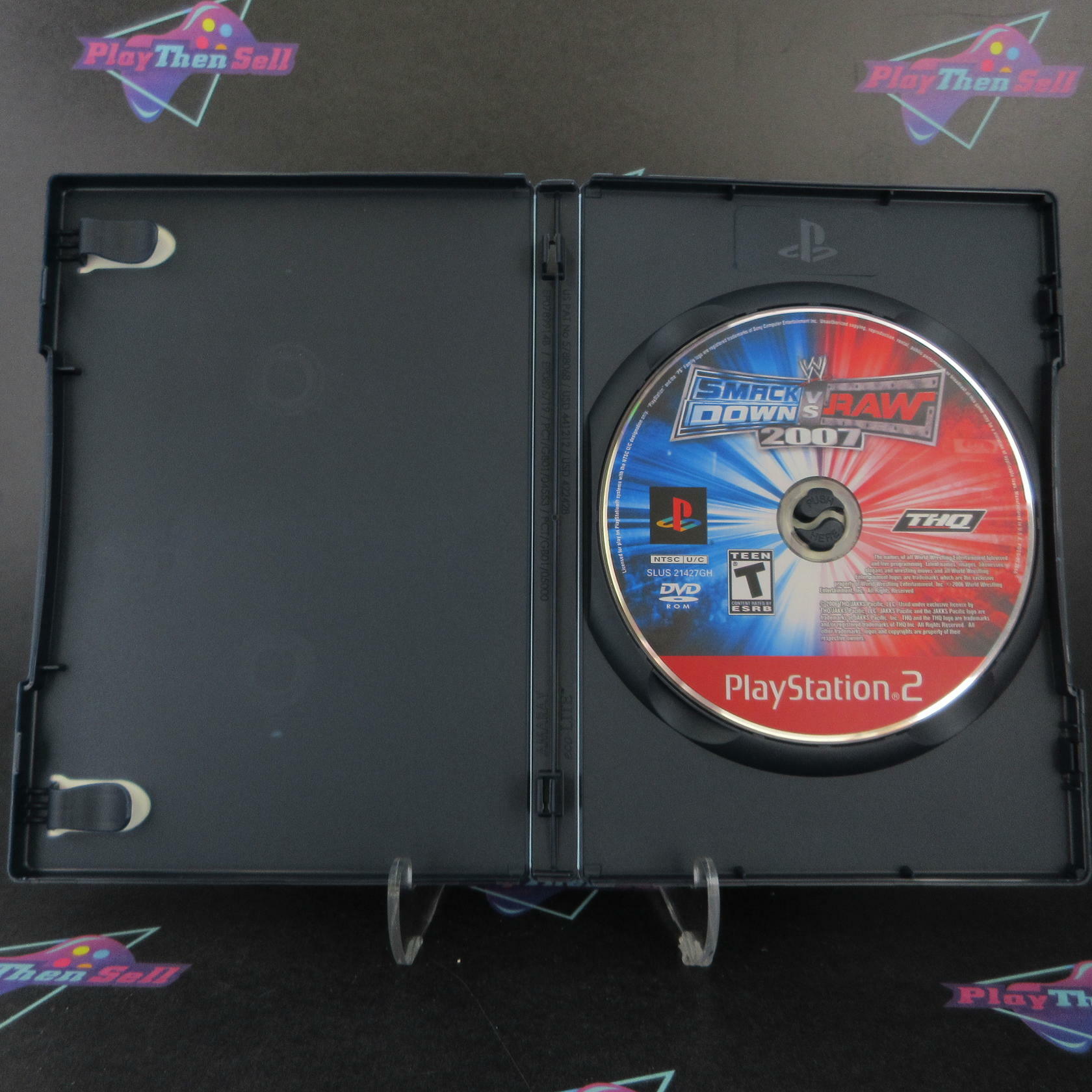 WWE SmackDown vs Raw 2007 PS2 PlayStation 2 GH - Very Good