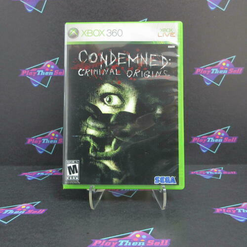 Condemned Criminal Origins Xbox 360 - Like New