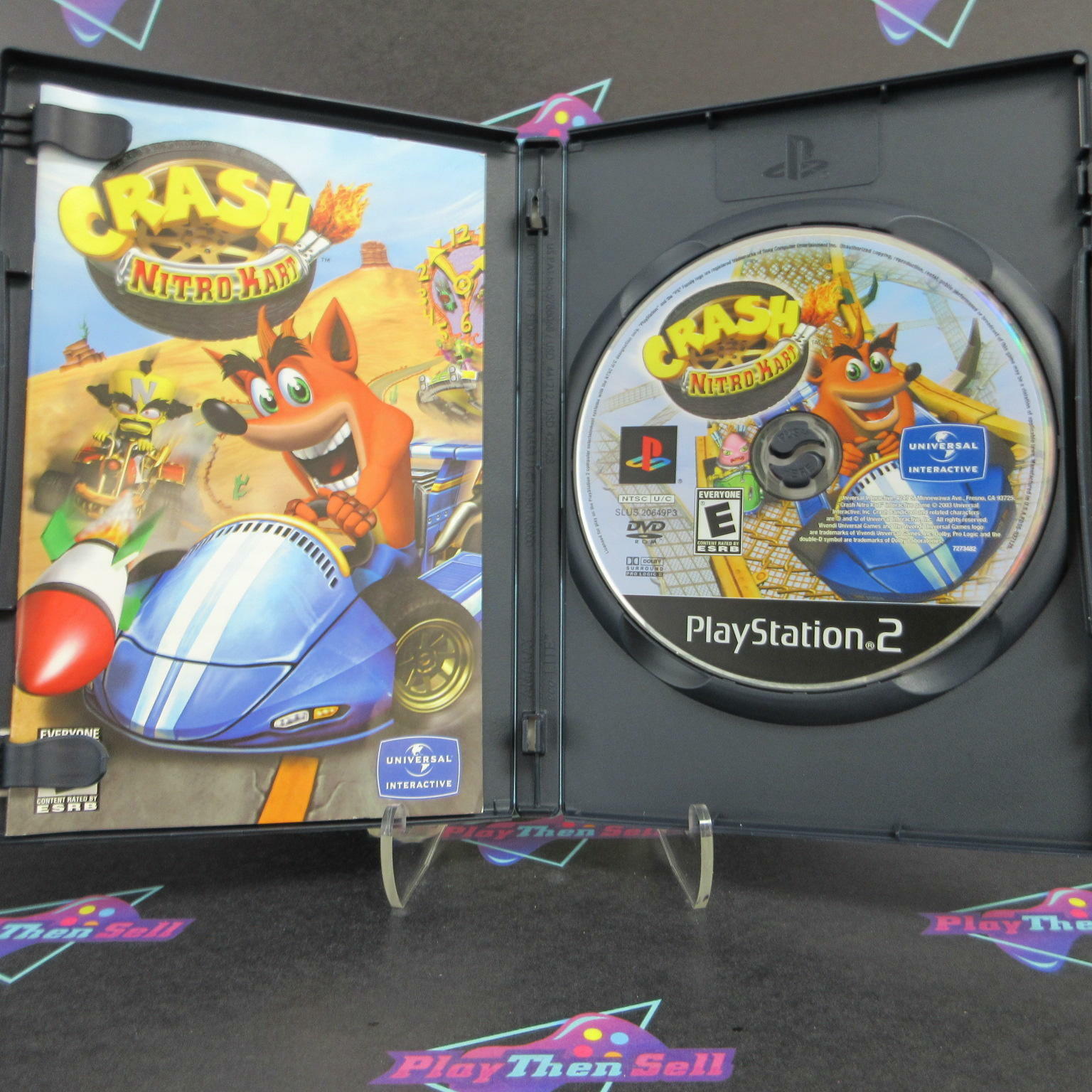 Crash Nitro Kart PS2 PlayStation 2 Complete - Excellent