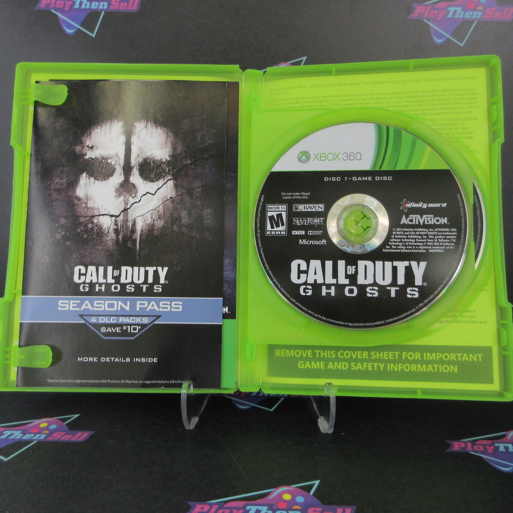 Call of Duty Ghosts - Xbox 360 Complete - Excellent