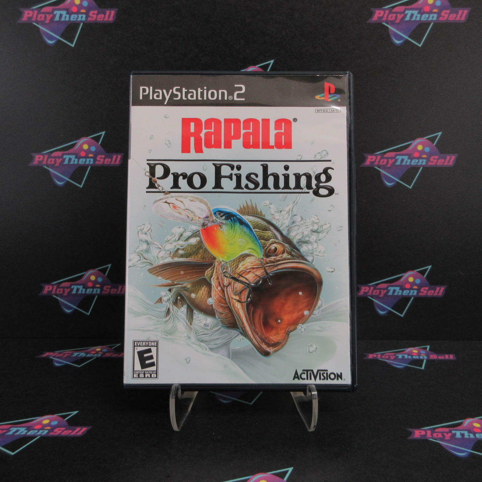 Rapalas Pro Fishing PS2 PlayStation 2 + Reg Card - Like New