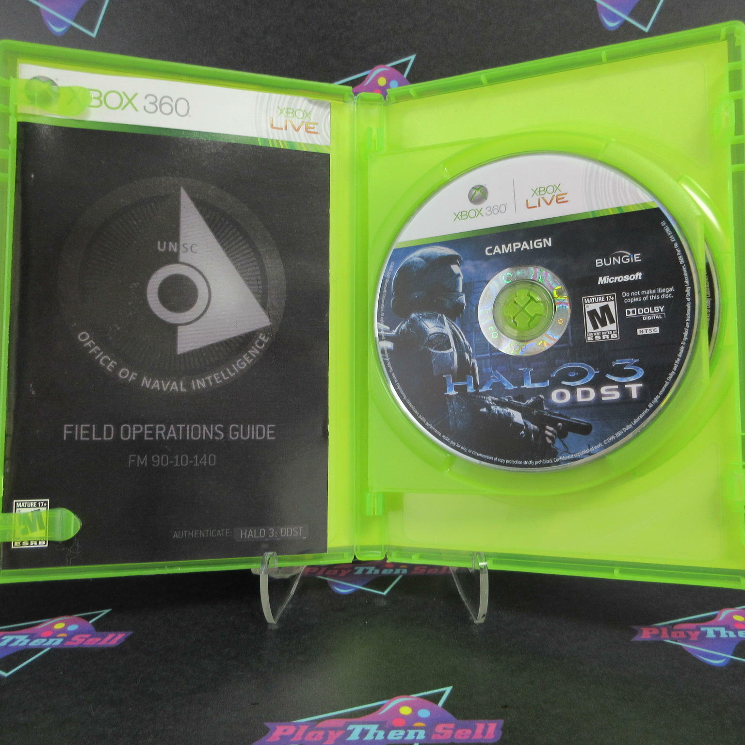 Halo 3 ODST Xbox 360 Complete - Excellent