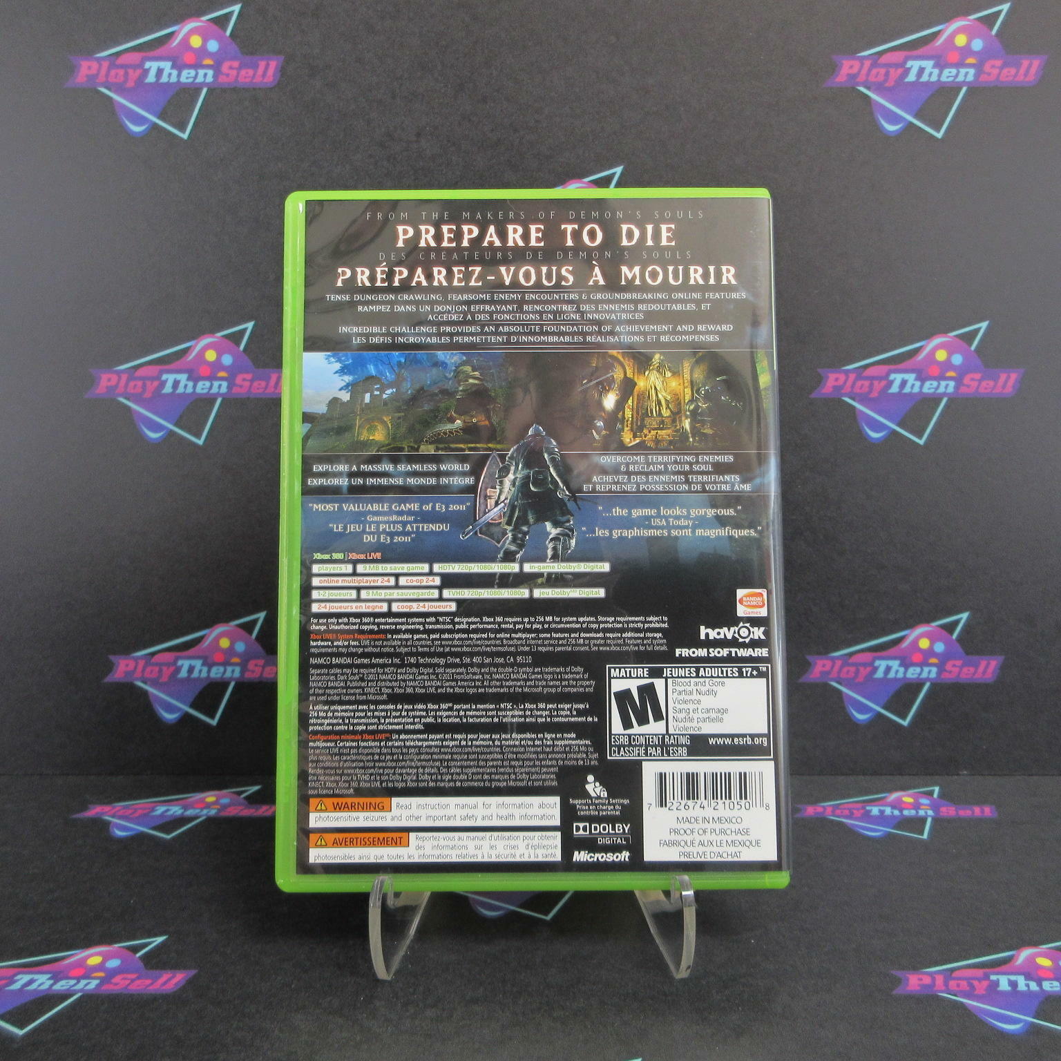 Dark Souls - Xbox 360 - Complete - Excellent