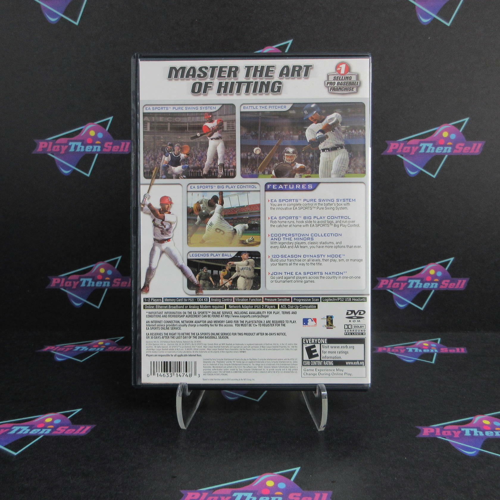 MVP Baseball 2004 - PS2 PlayStation 2 - Complete - Excellent