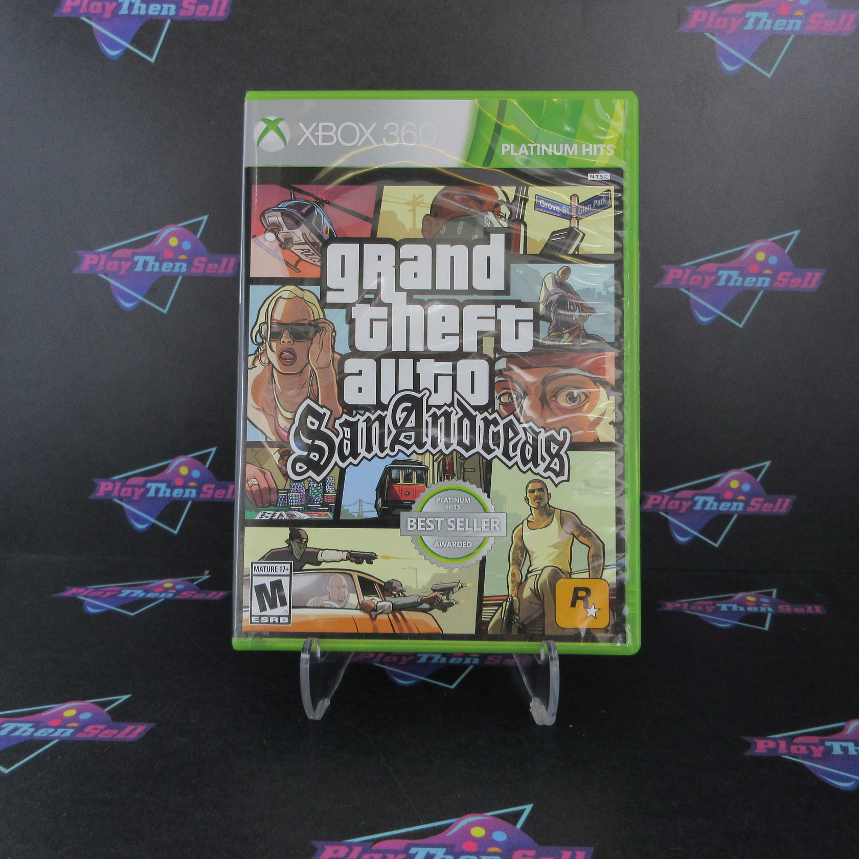 Grand Theft Auto San Andreas - Xbox 360 PH + Map Complete - Excellent