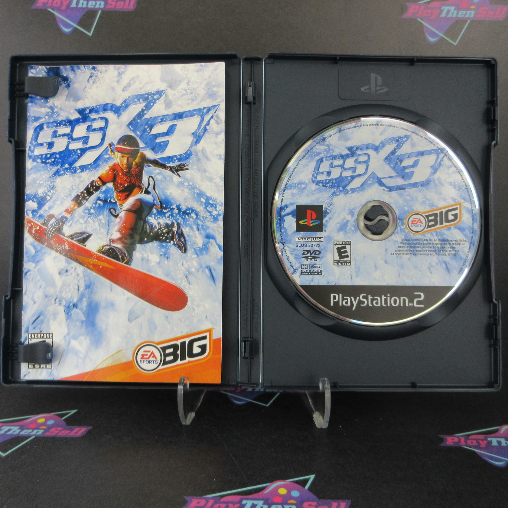 SSX 3 - PS2 PlayStation 2 - Complete - Excellent