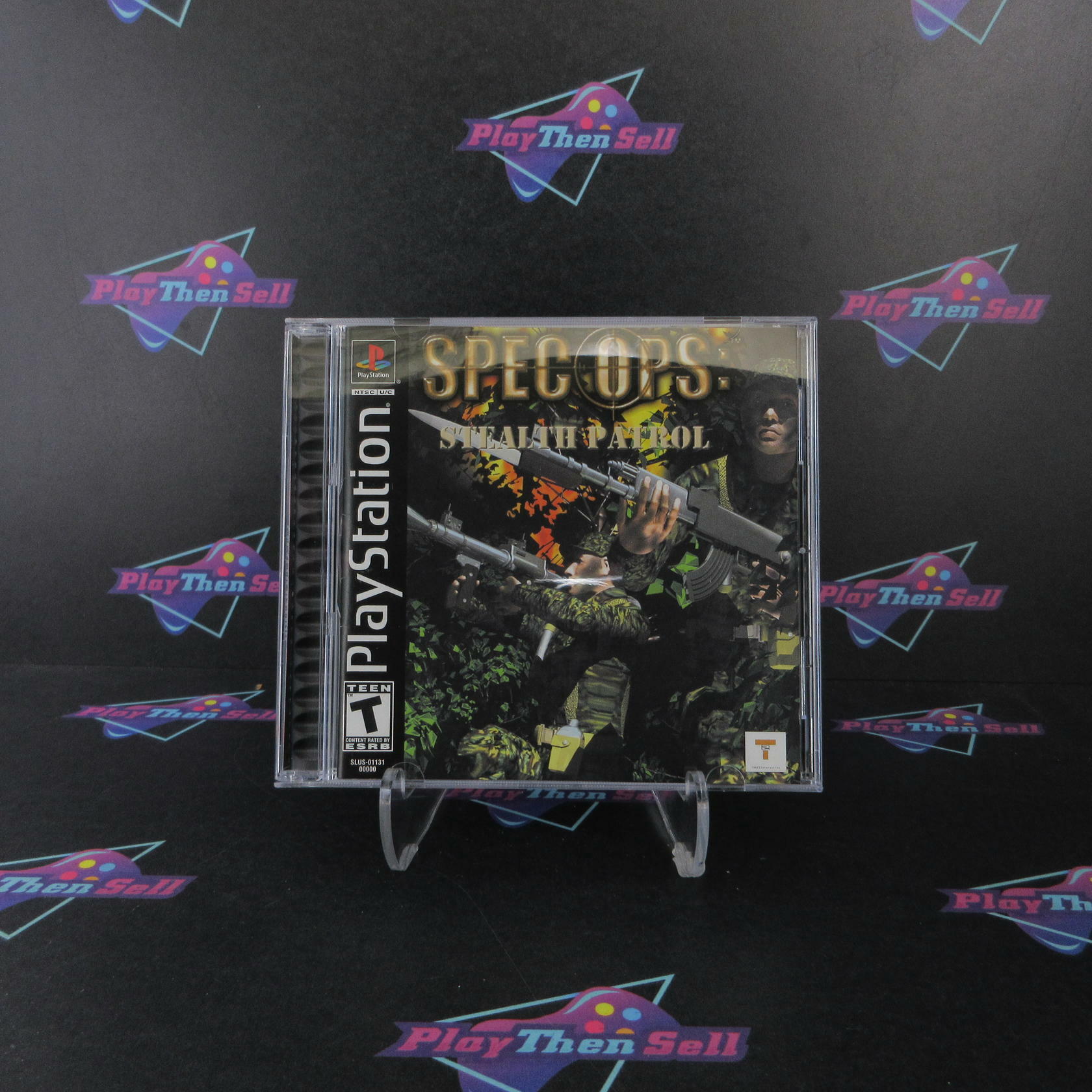 Spec Ops Stealth Patrol PS1 PlayStation 1 MD Complete CIB - Very Good