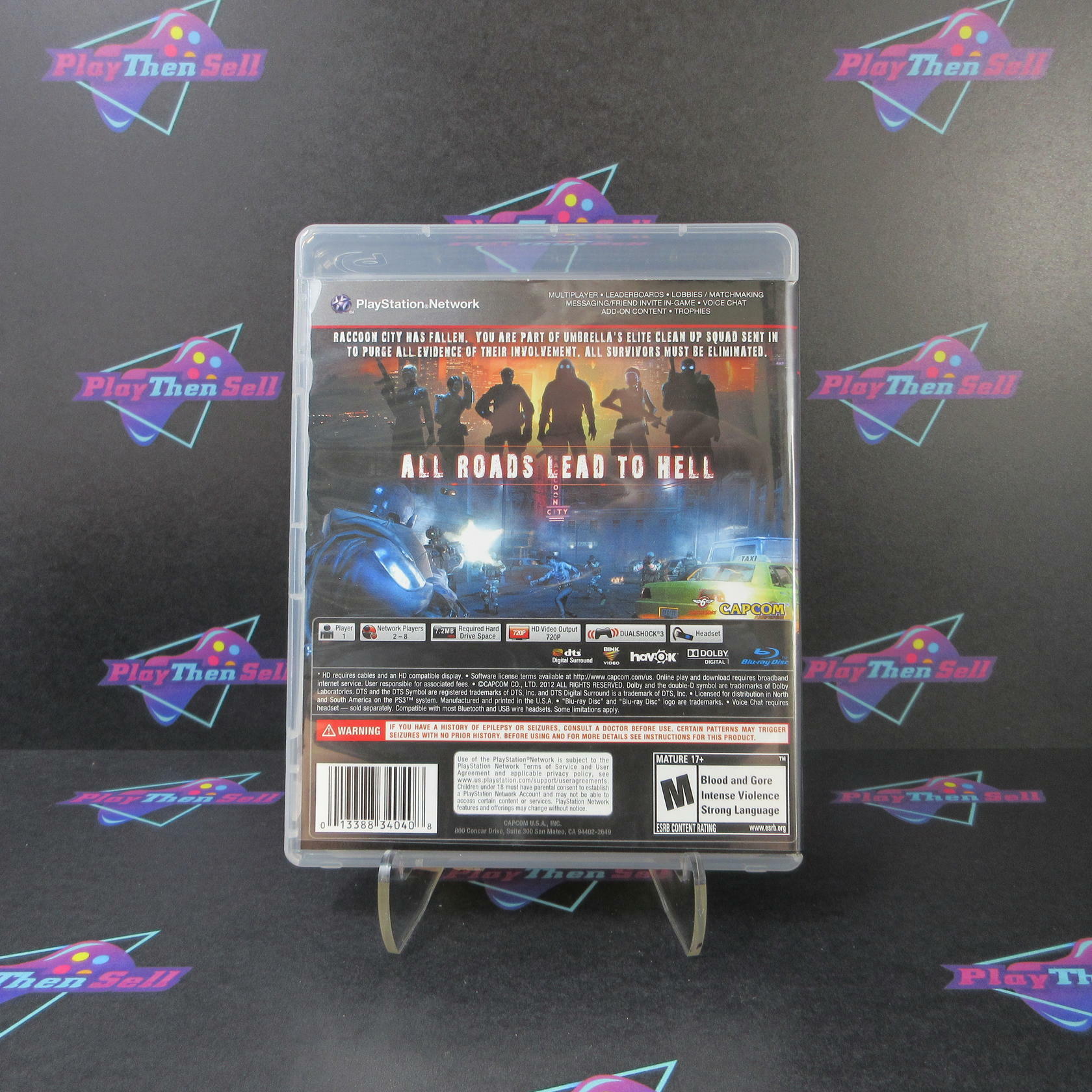 Resident Evil Operation Raccoon City PS3 PlayStation 3 - Like New