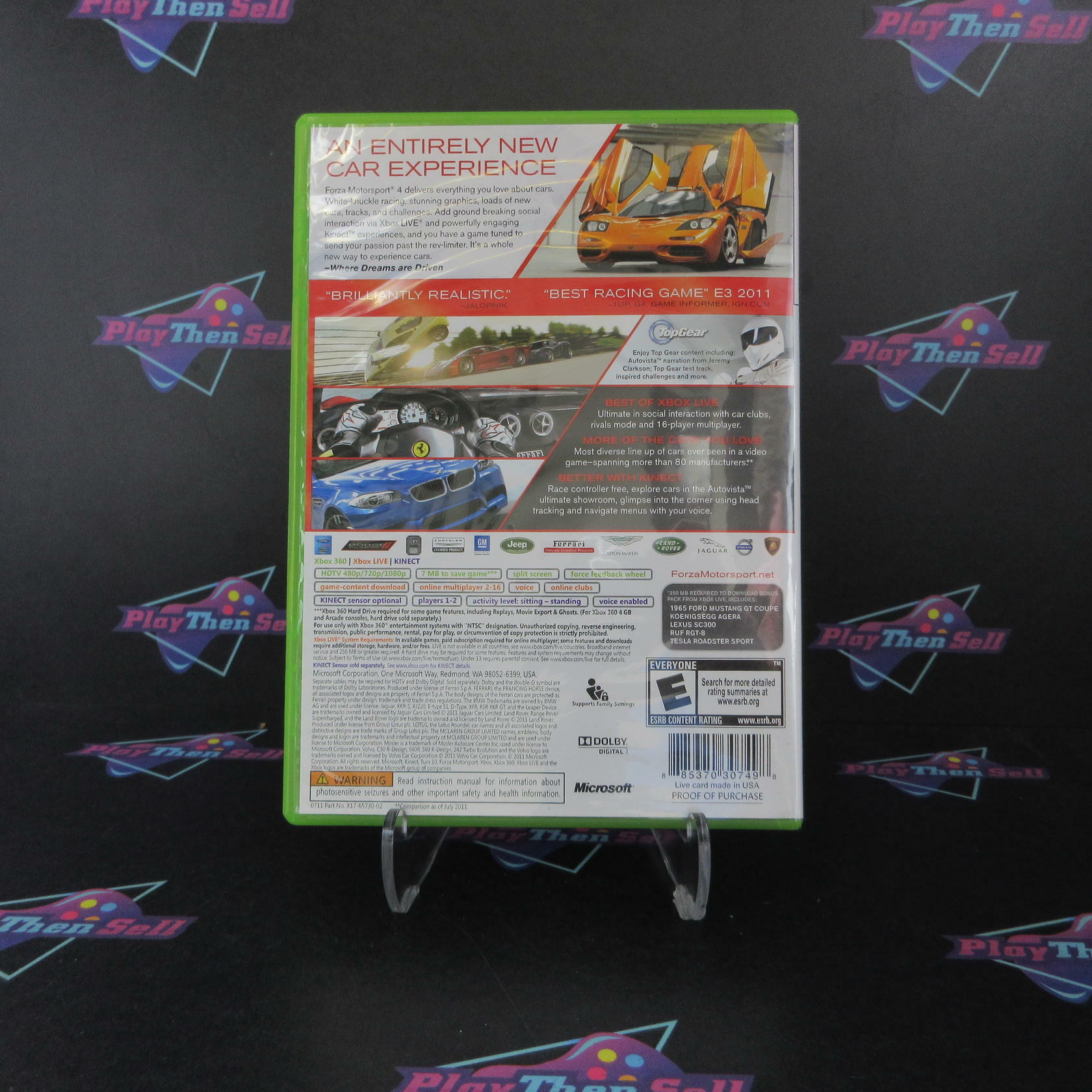 Forza Motorsport 4 Xbox 360 Complete - Excellent