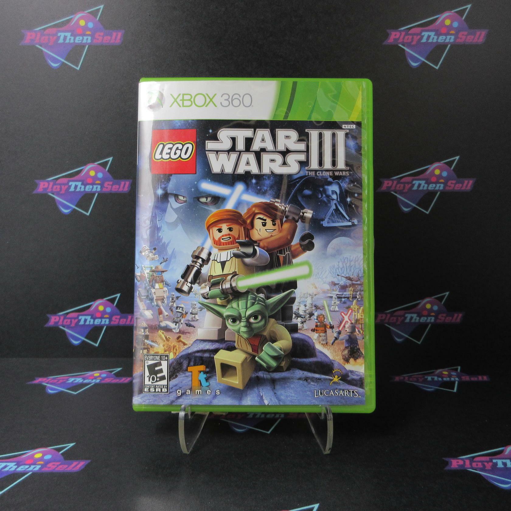 LEGO Star Wars 3 The Clone Wars Xbox 360 Complete - Excellent