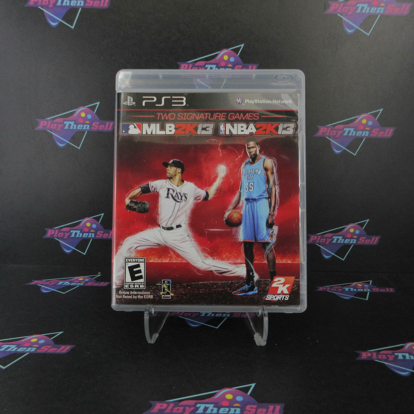 MLB 2K13 + NBA 2K13 Combo Pack PS3 PlayStation 3 Complete - Excellent