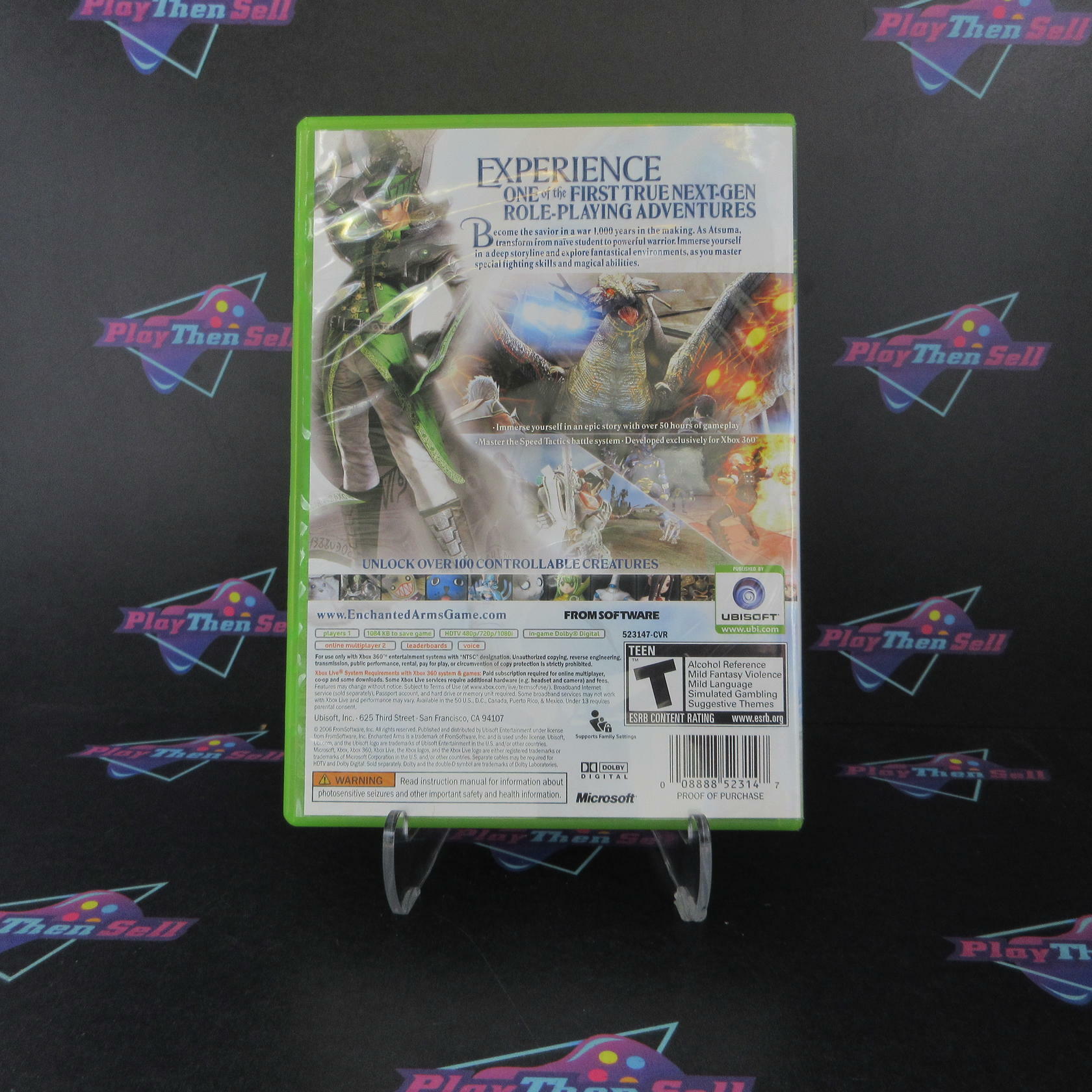 Enchanted Arms Xbox 360 Complete - Excellent