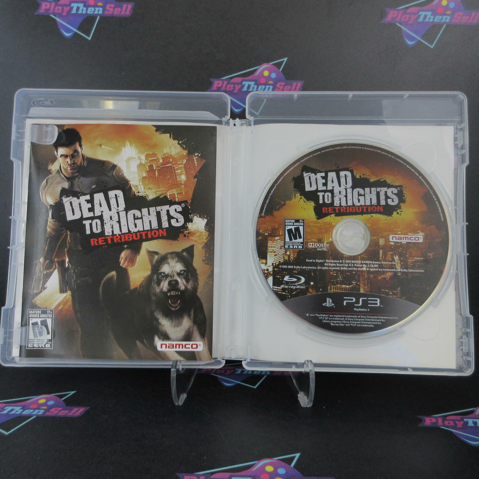 Dead to Rights Retribution PS3 PlayStation 3 - Like New