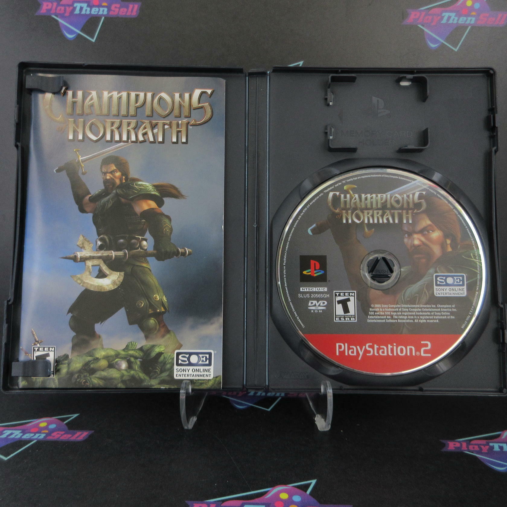 Champions of Norrath GH PS2 PlayStation 2 AD Complete CIB - Very Good