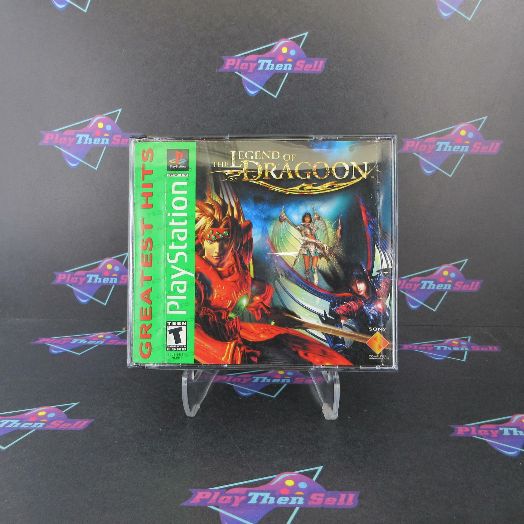 The Legend of Dragoon GH PS1 PlayStation 1 AD/NM - Very Good