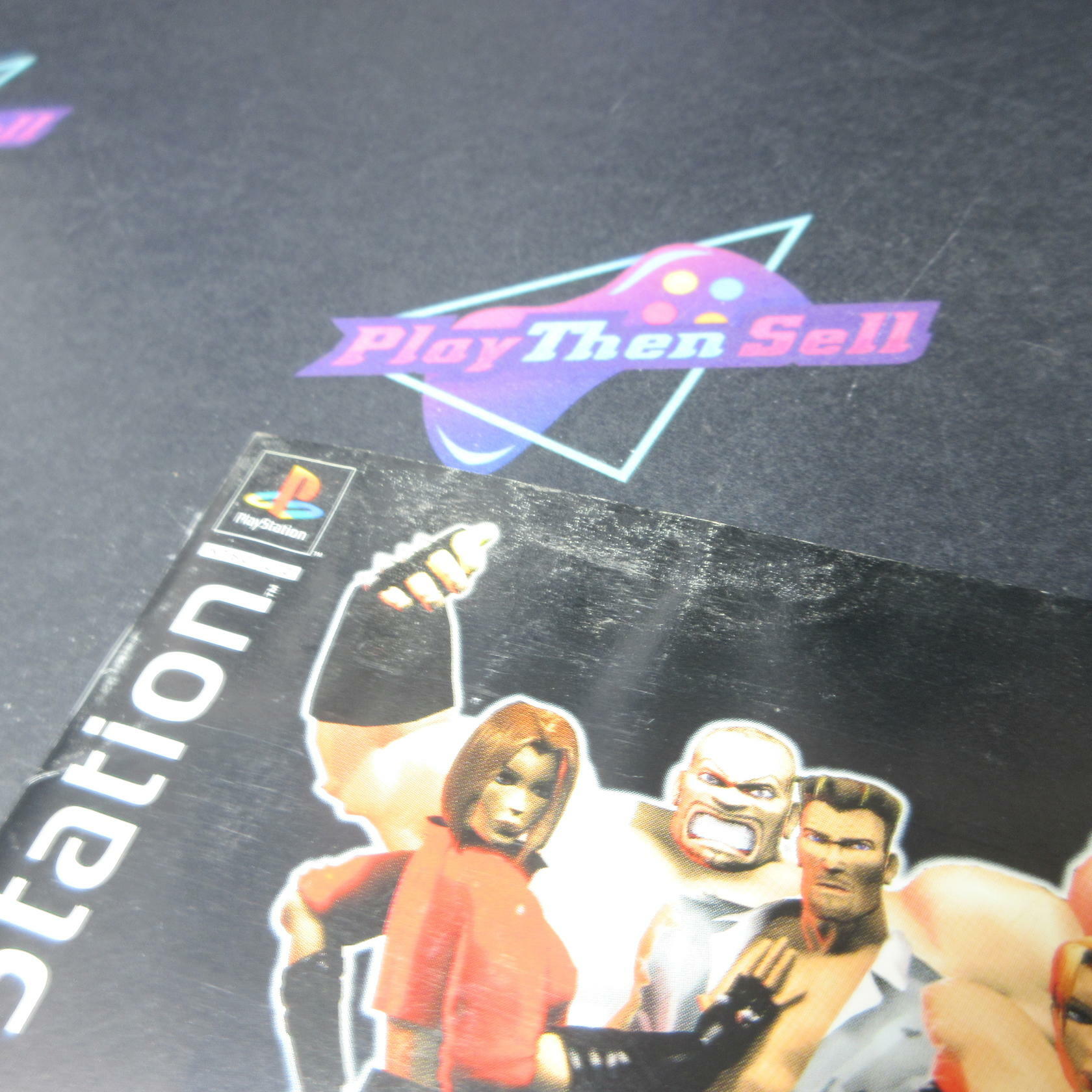 Fighting Force PS1 PlayStation 1 MD + Reg Card Complete CIB - Very Good