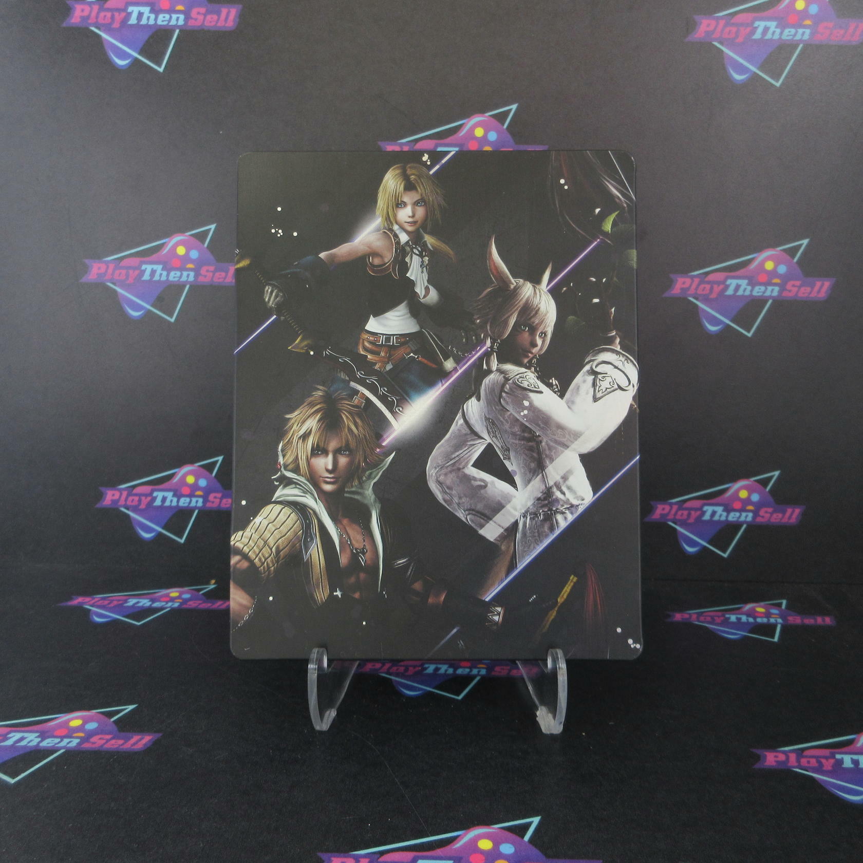 Dissidia Final Fantasy NT Steelbook Brawler Edition PS4 PlayStation 4 + Card - Like New